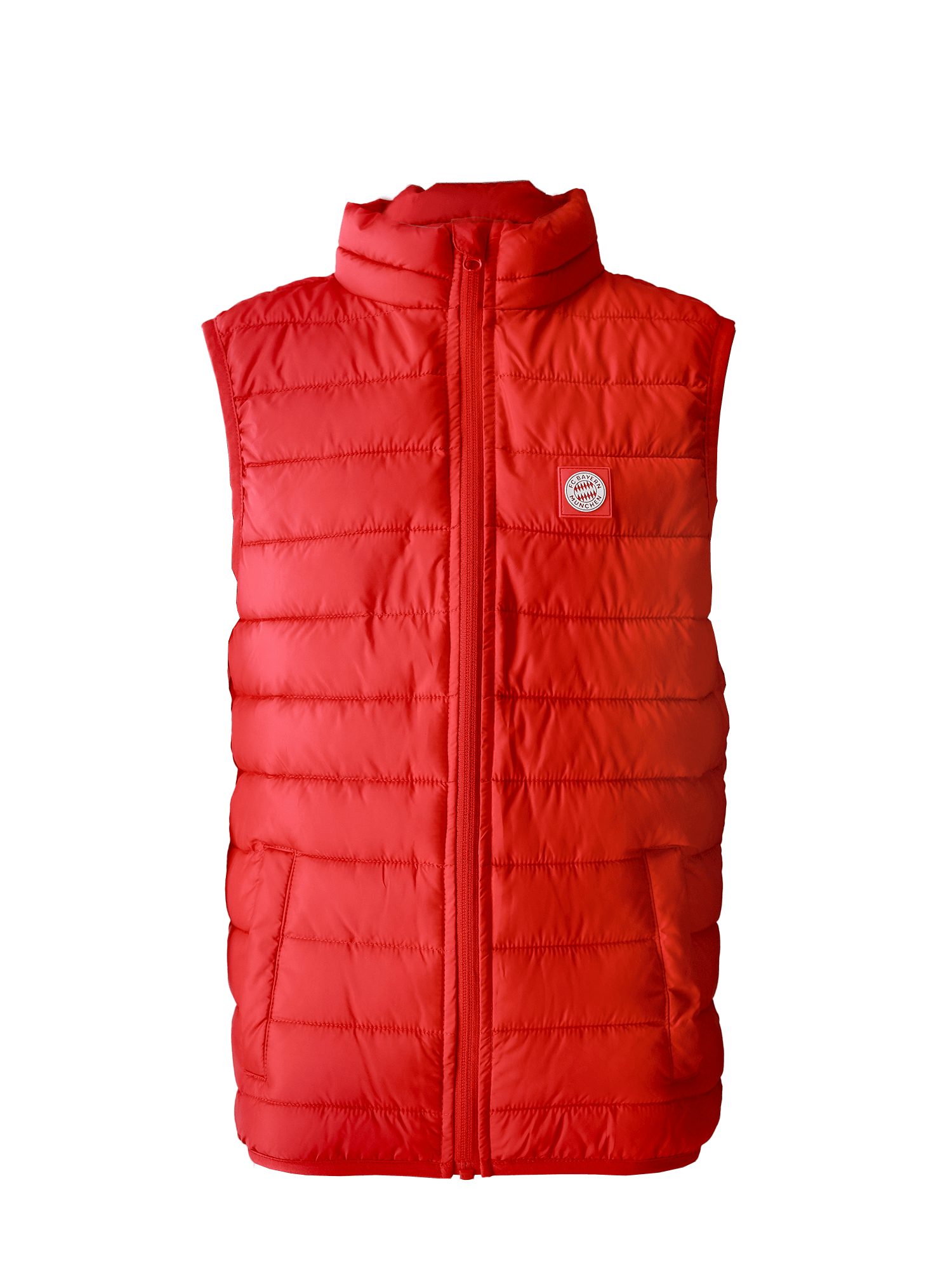 FC Bayern München Longweste FC Bayern München, Steppweste, Kinder, Rot