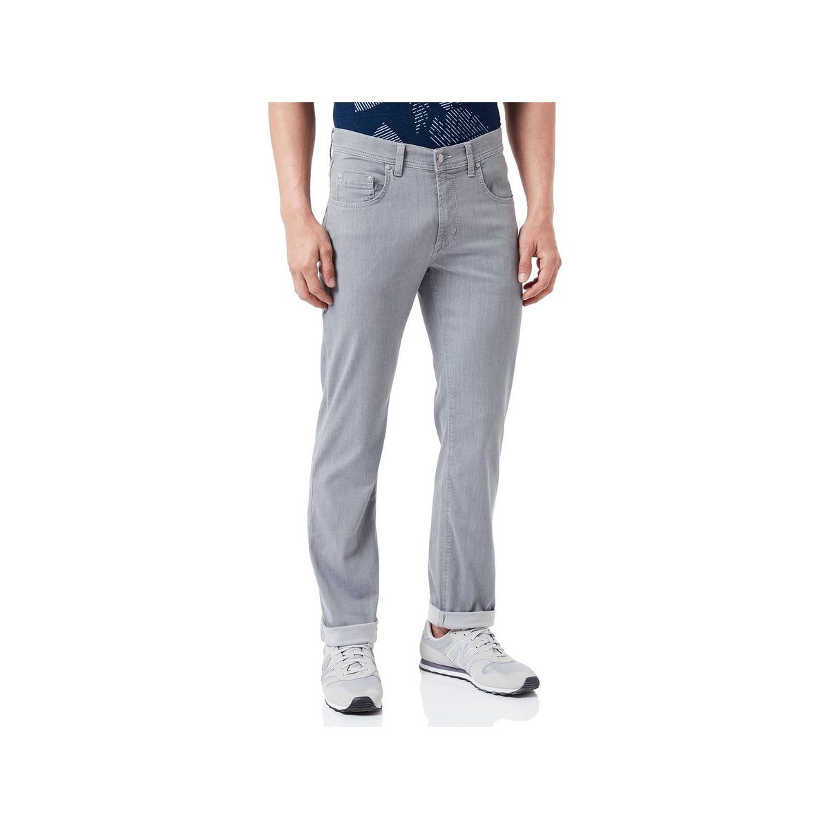 Pioneer Authentic Jeans 5-Pocket-Jeans grau (1-tlg)