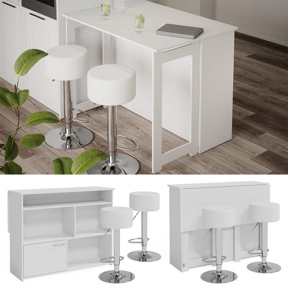 Vicco Bartisch Dominic, Weiß, 116 x günstig online kaufen