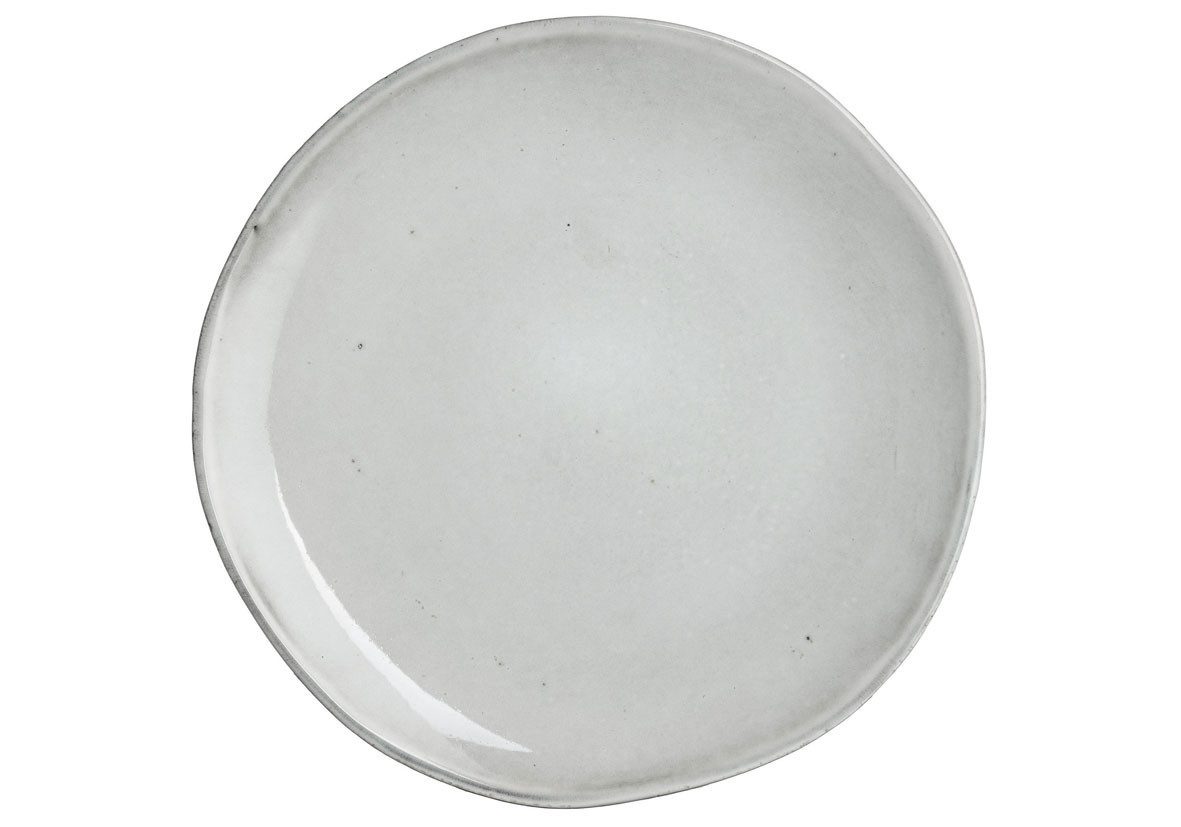 Mica Decorations Speiseteller Mica Essteller Tabo grau, Ø 26,5 cm x 3 cm