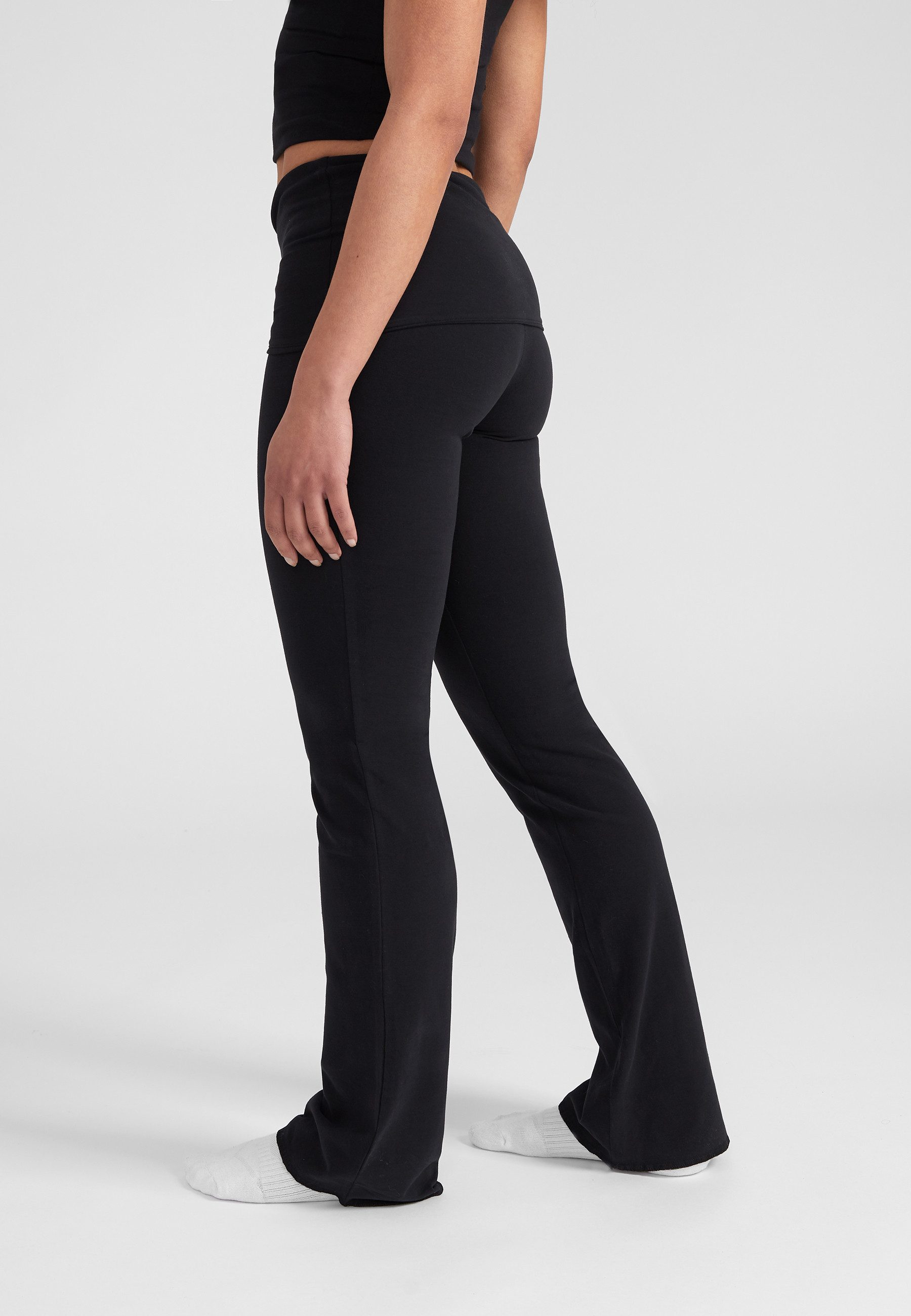 Style Republic Yogahose Freizeithose mit Foldover-Bund