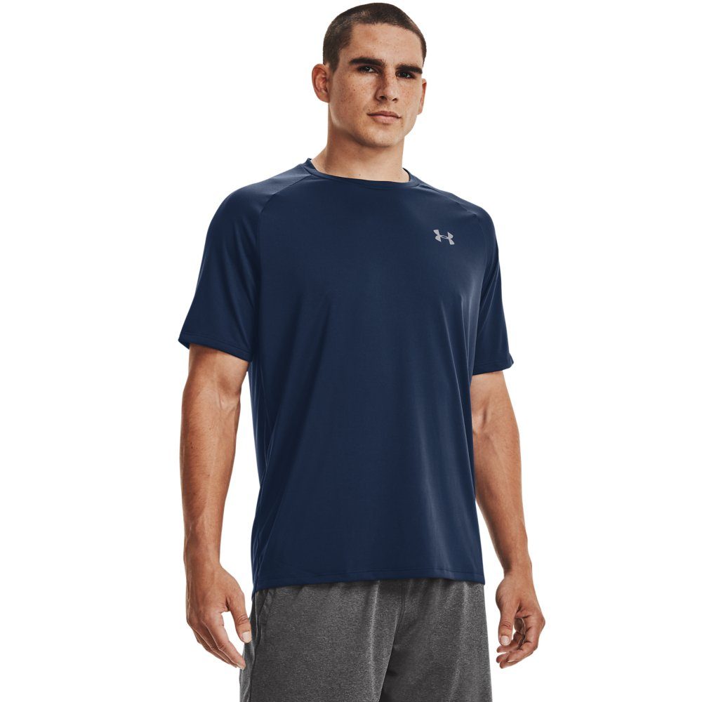 Armour® UA blau TEE SS 2.0 TECH Under Trainingsshirt