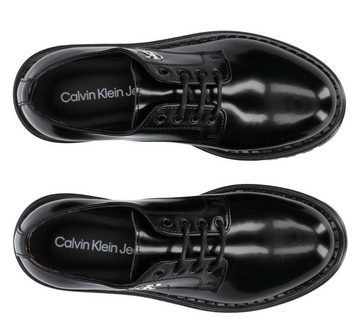 Calvin Klein Jeans Plateausneaker Schnürschuh mit Chunky Laufsohle, Freizeitschuh, Halbschuh, Schnürschuh
