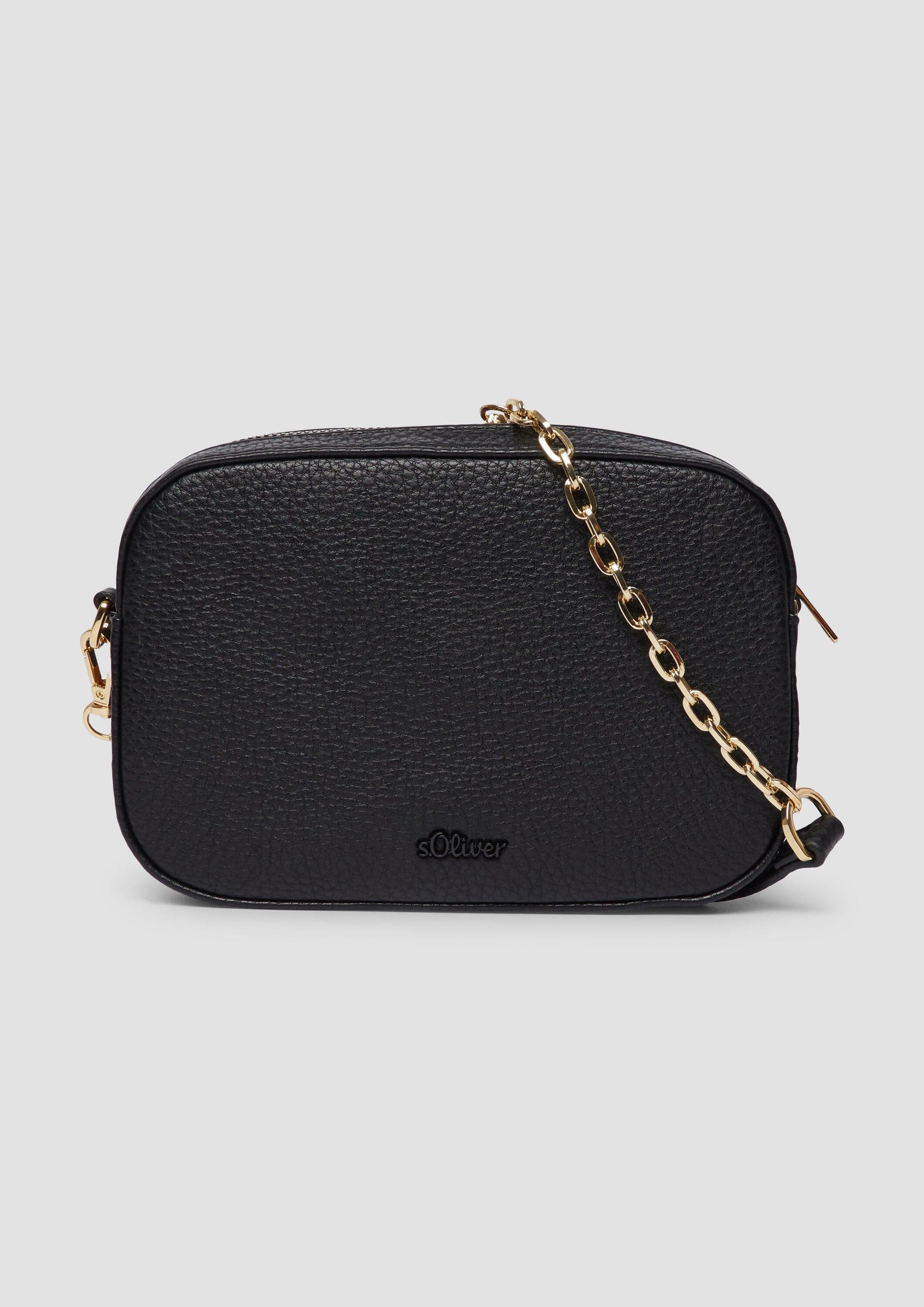 s.Oliver Umhängetasche Tasche, Camera-Bag mit Leo-Print und abnehmbarem Sch günstig online kaufen