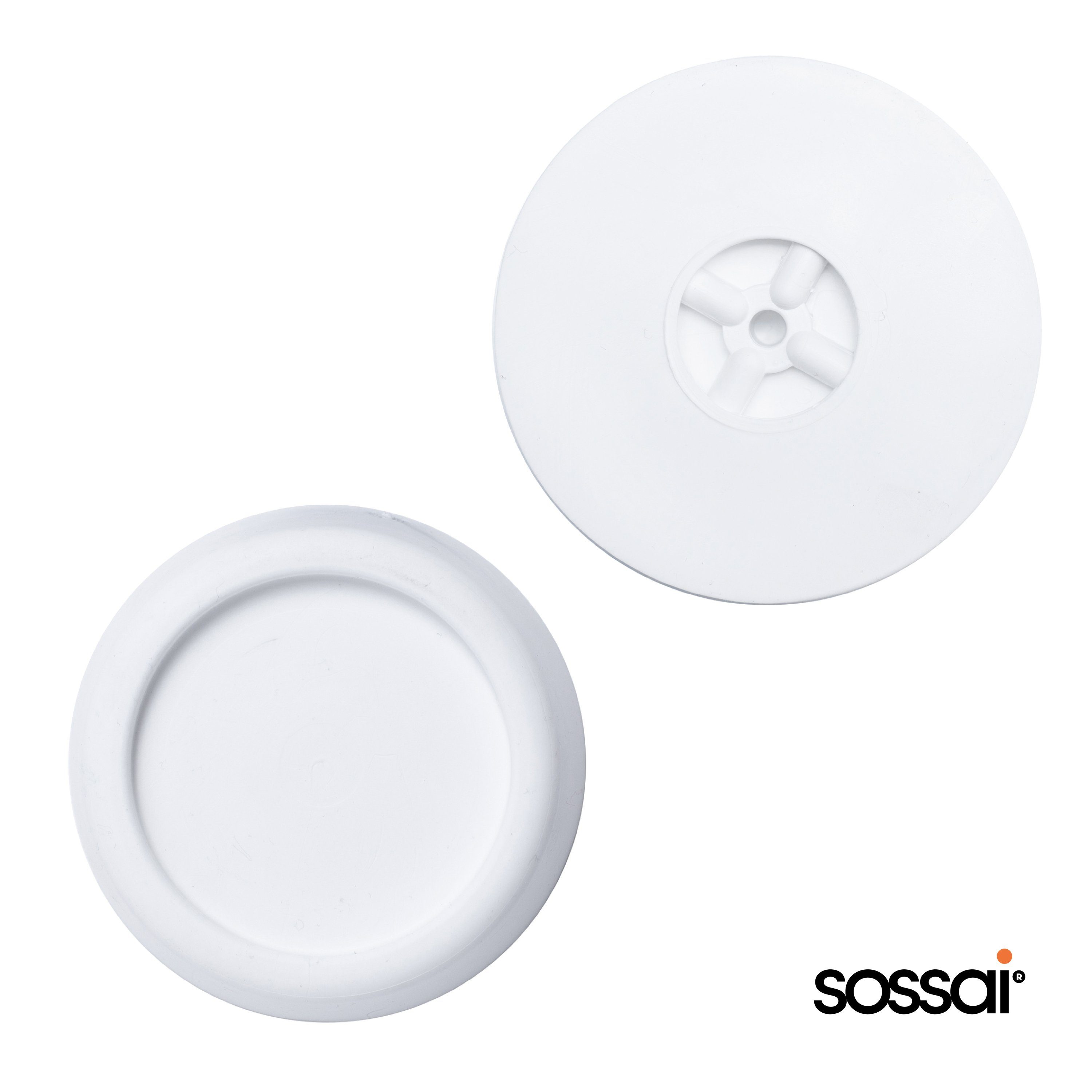 Weiß sossai® 4x Pulsar, Schwingungsdämpfer Waschmaschinen Farbe: Vibrationsdämpfer