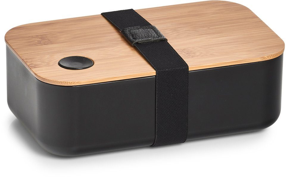 Zeller Present Lunchbox, Bambus, Polyprophylen (PP), Silikon, (1-tlg), moderne Lunchbox