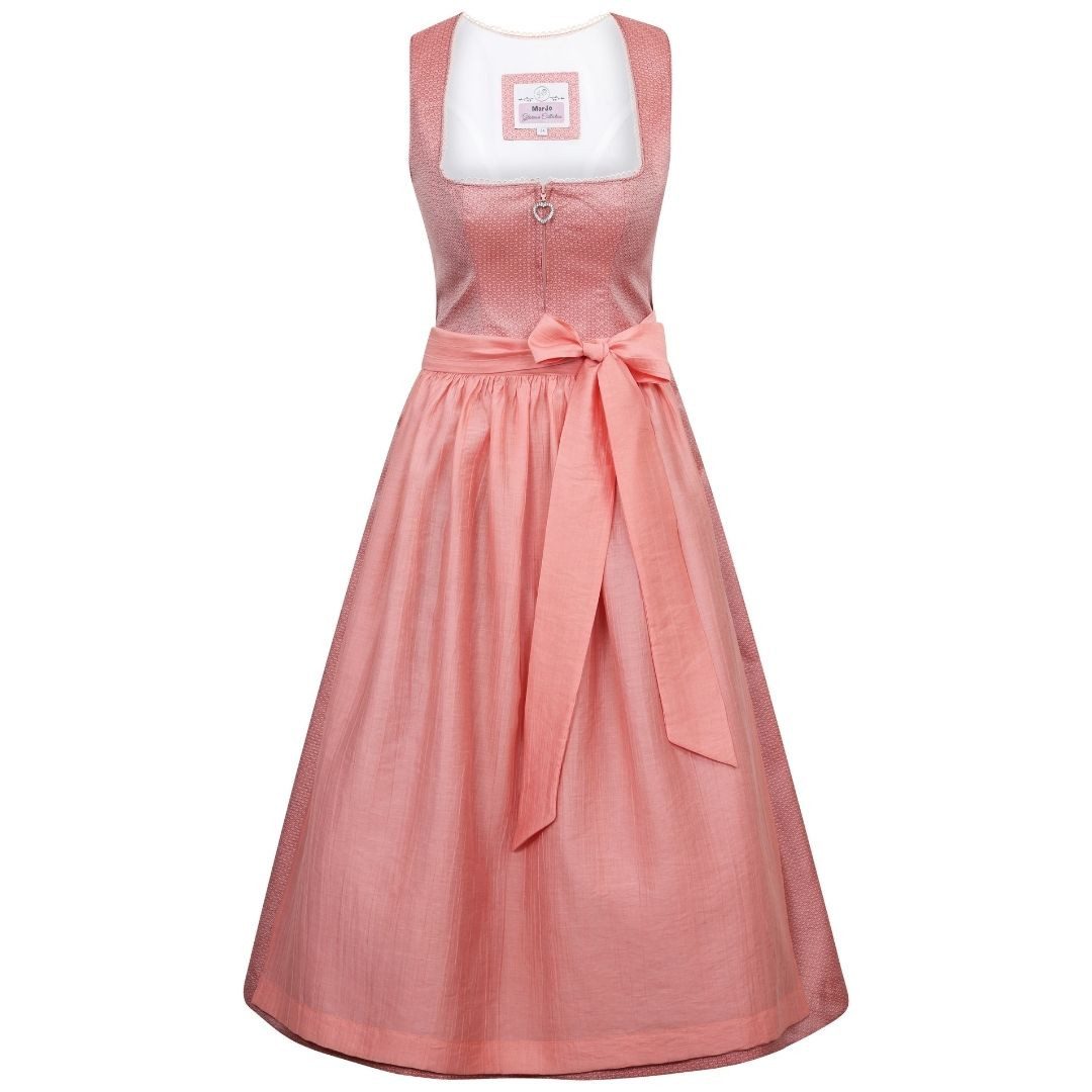 MarJo Dirndl Dirndl Haunersdorf 65cm Länge perlrosa