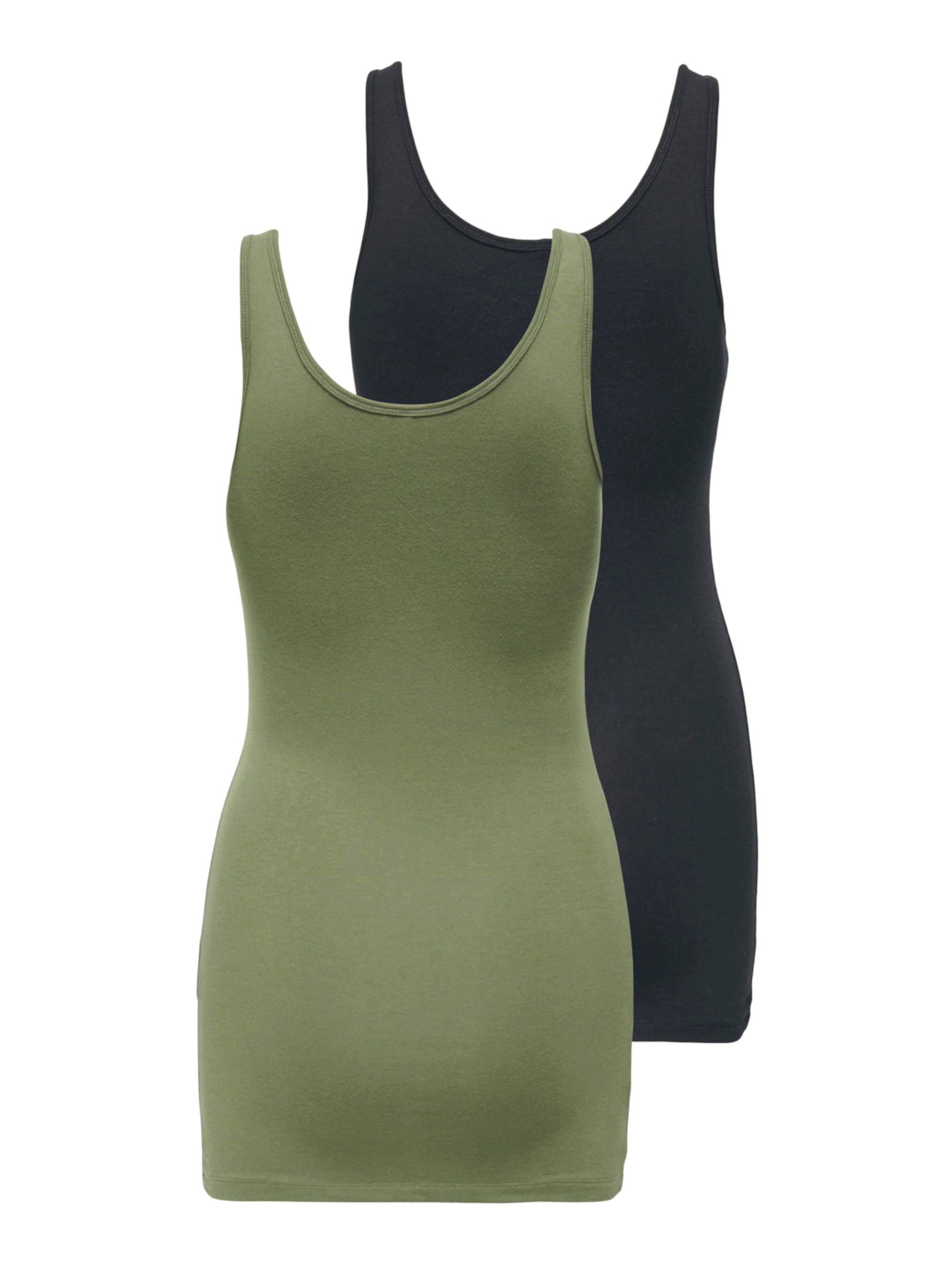 ONLY Shirttop (2-tlg) Plain/ohne Details günstig online kaufen