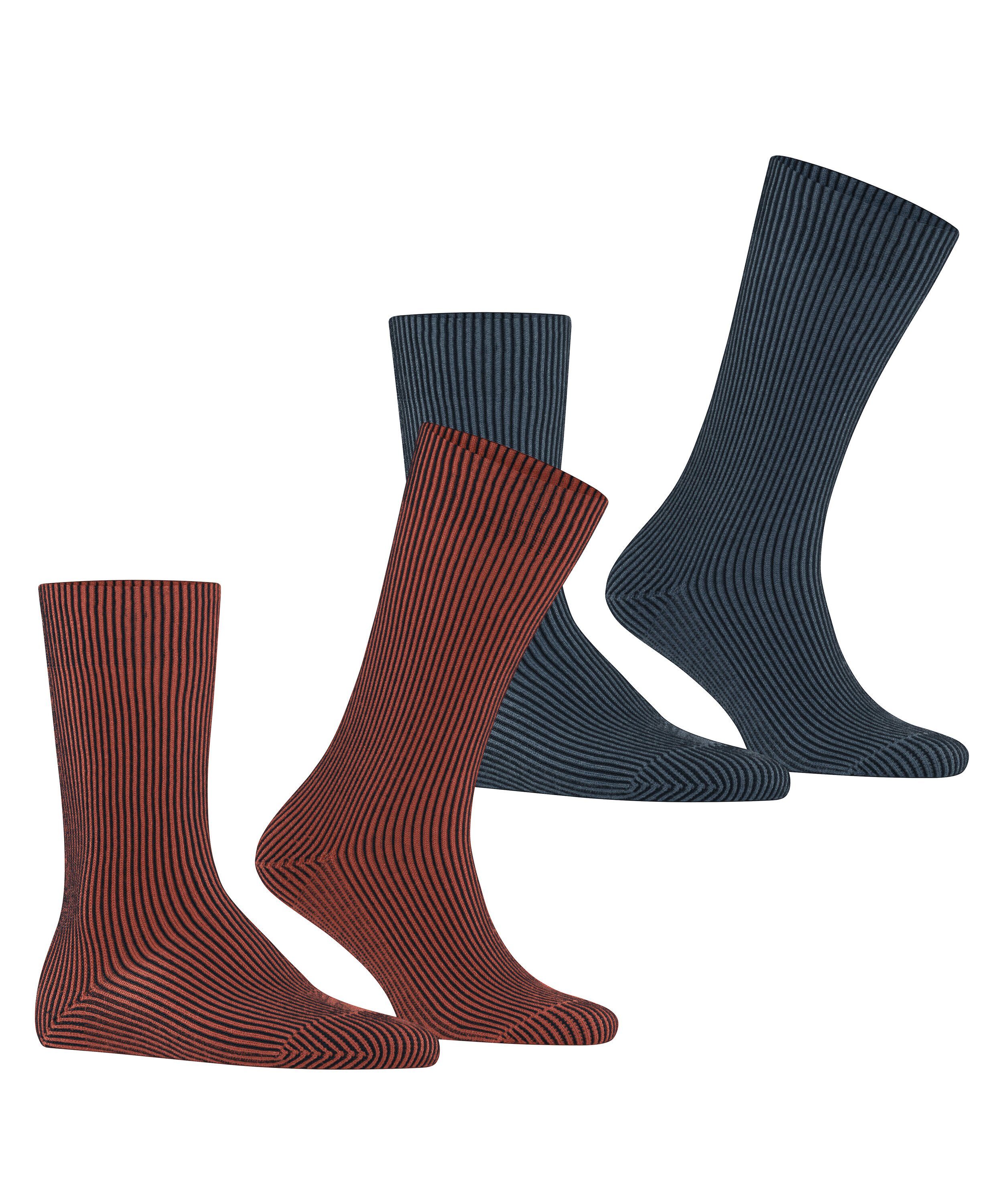 Stripe (0020) Esprit Vertical 2-Pack sortiment (2-Paar) Socken