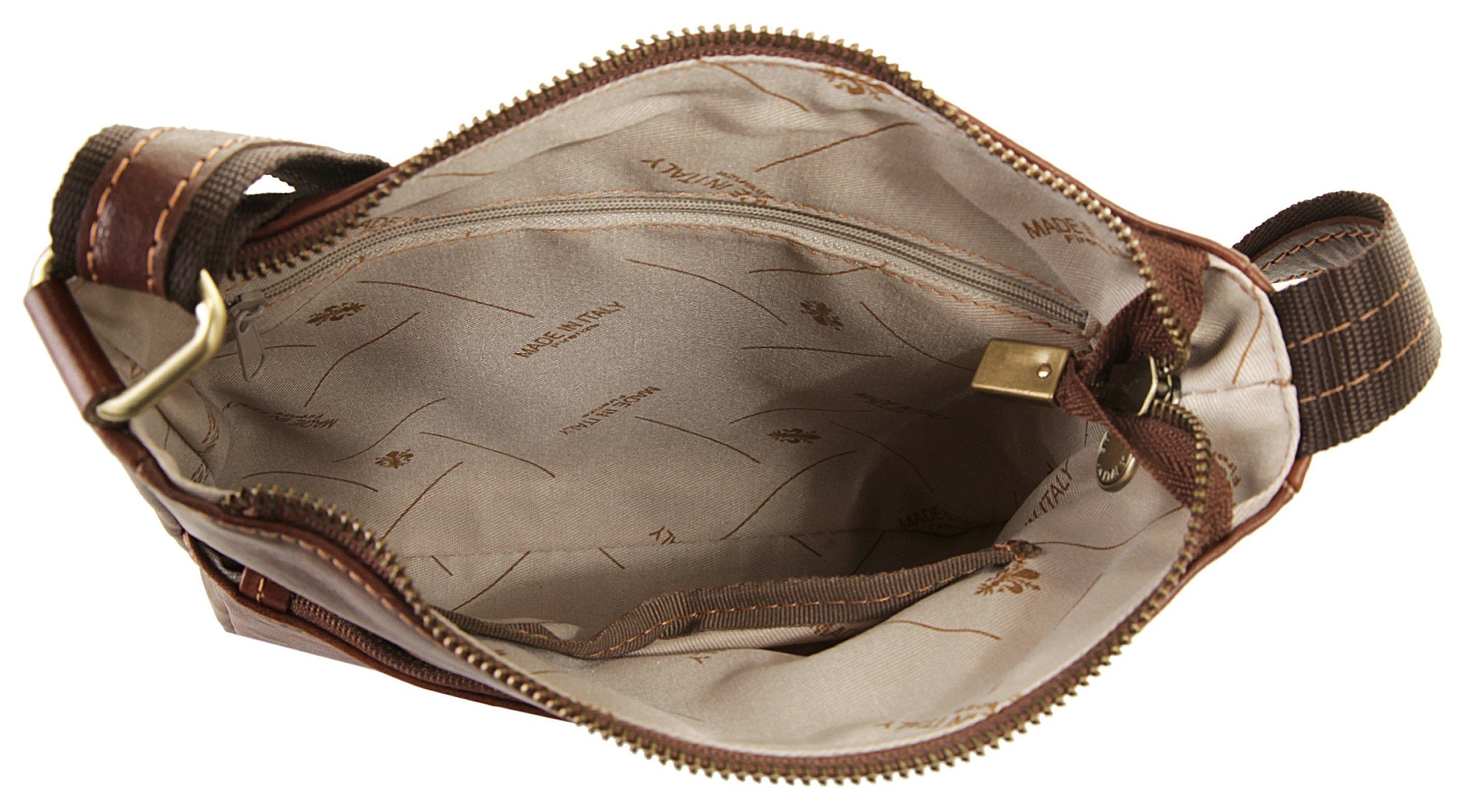 Piké Umhängetasche, echt Leder, Made in Italy günstig online kaufen