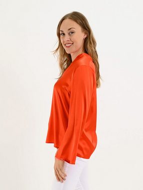 TONNO & PANNA Seidenbluse Seidenbluse Diane Red