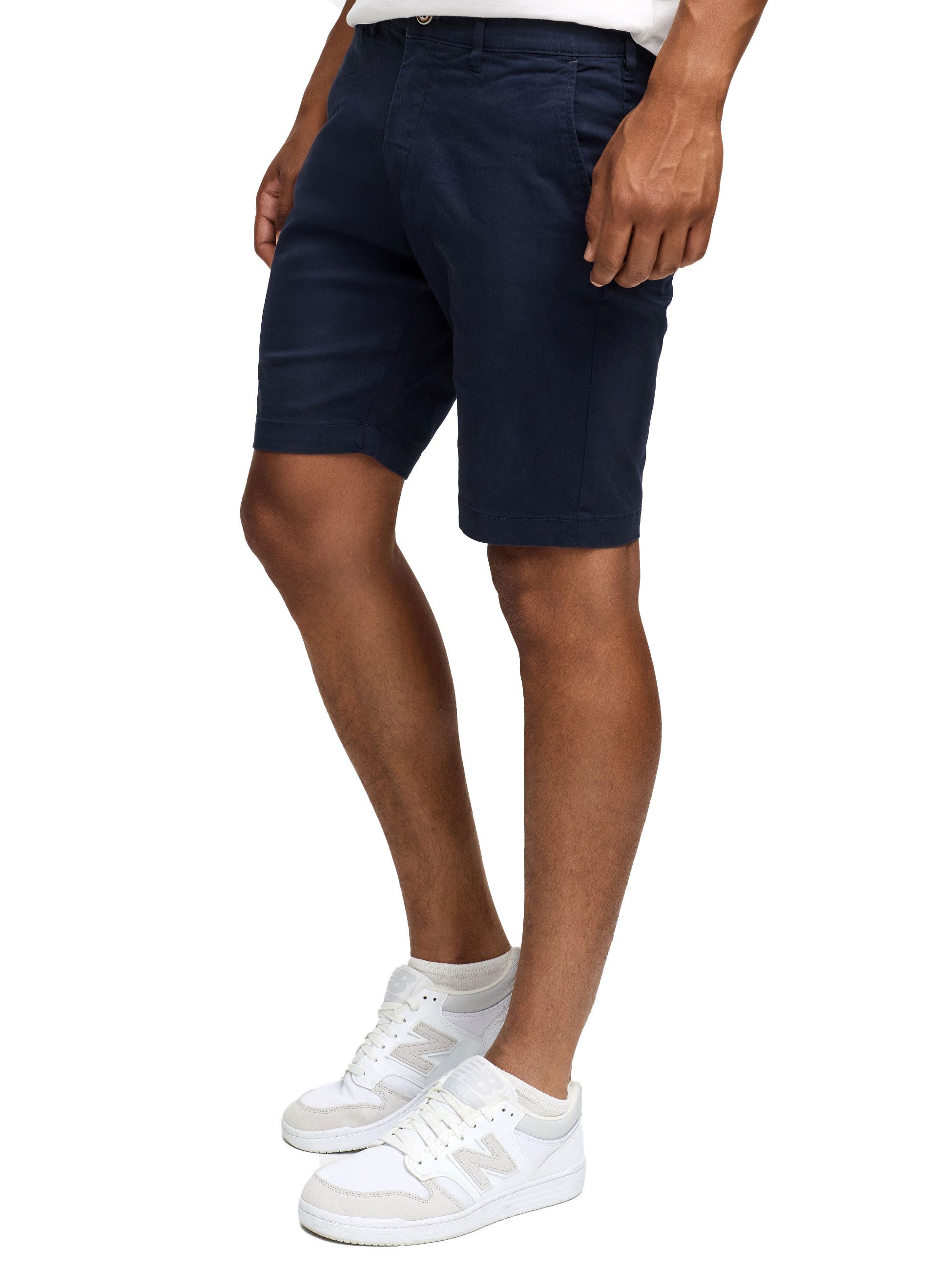 INDICODE Chinoshorts LAULAX kurze Chino Hose Herren Shorts, Sommer Freizeithose mit Taschen Sportlich eleganter Look - Regular Fit - Bequemes Material mit Stretch