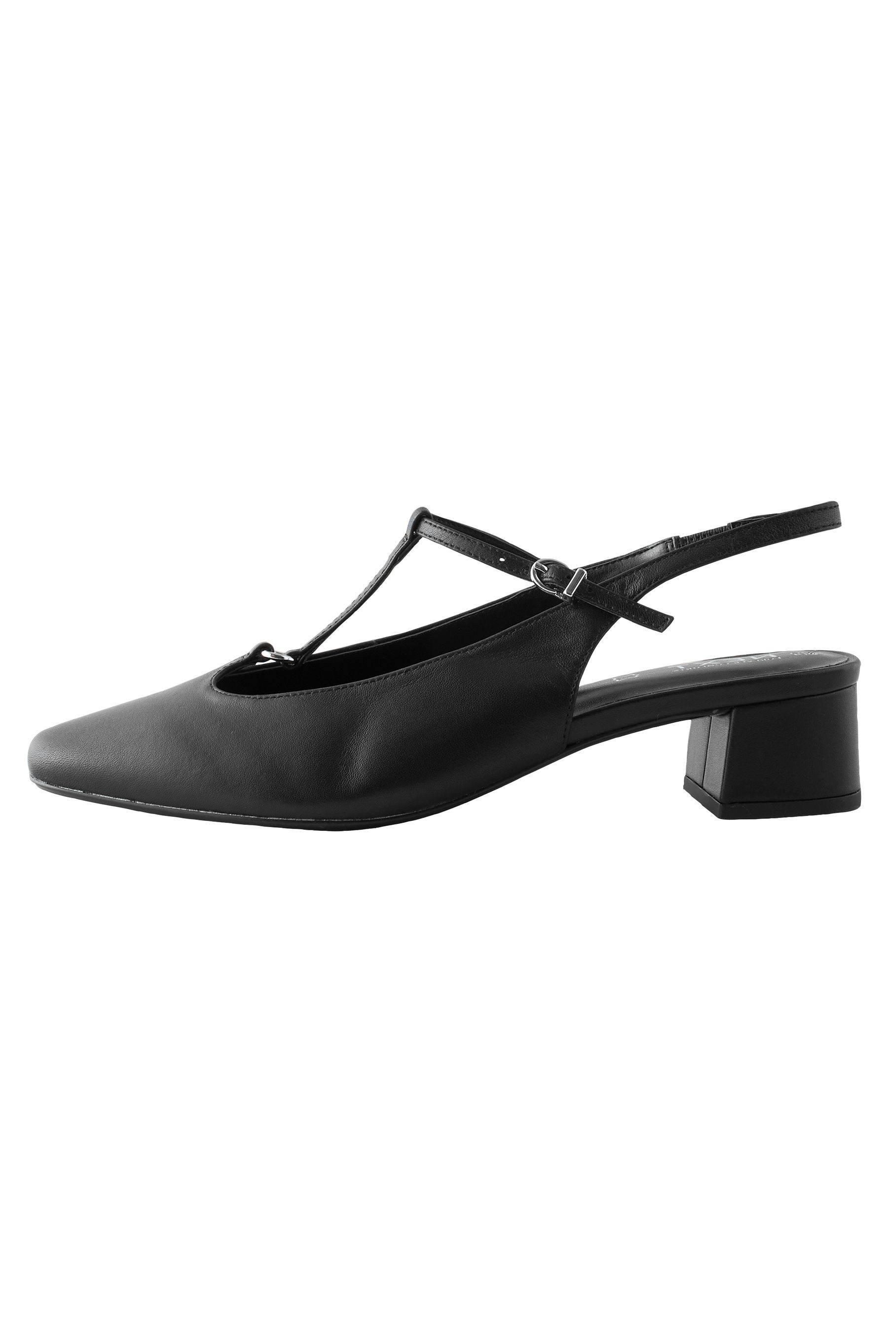 Next Forever Comfort® Lederpumps mit Fersenriemen Slingsandale