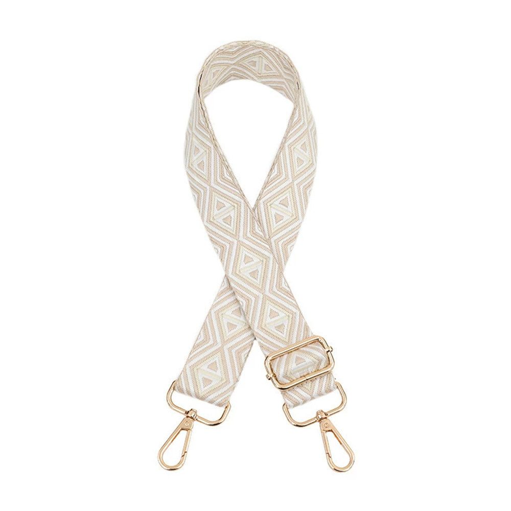 Agger Schulterriemen Taschengurt für Damen & Herren,Verstellbarer Schultergurt,3.8cm Breit Bohemian Style,Schulterriemen für Handtaschen Damen