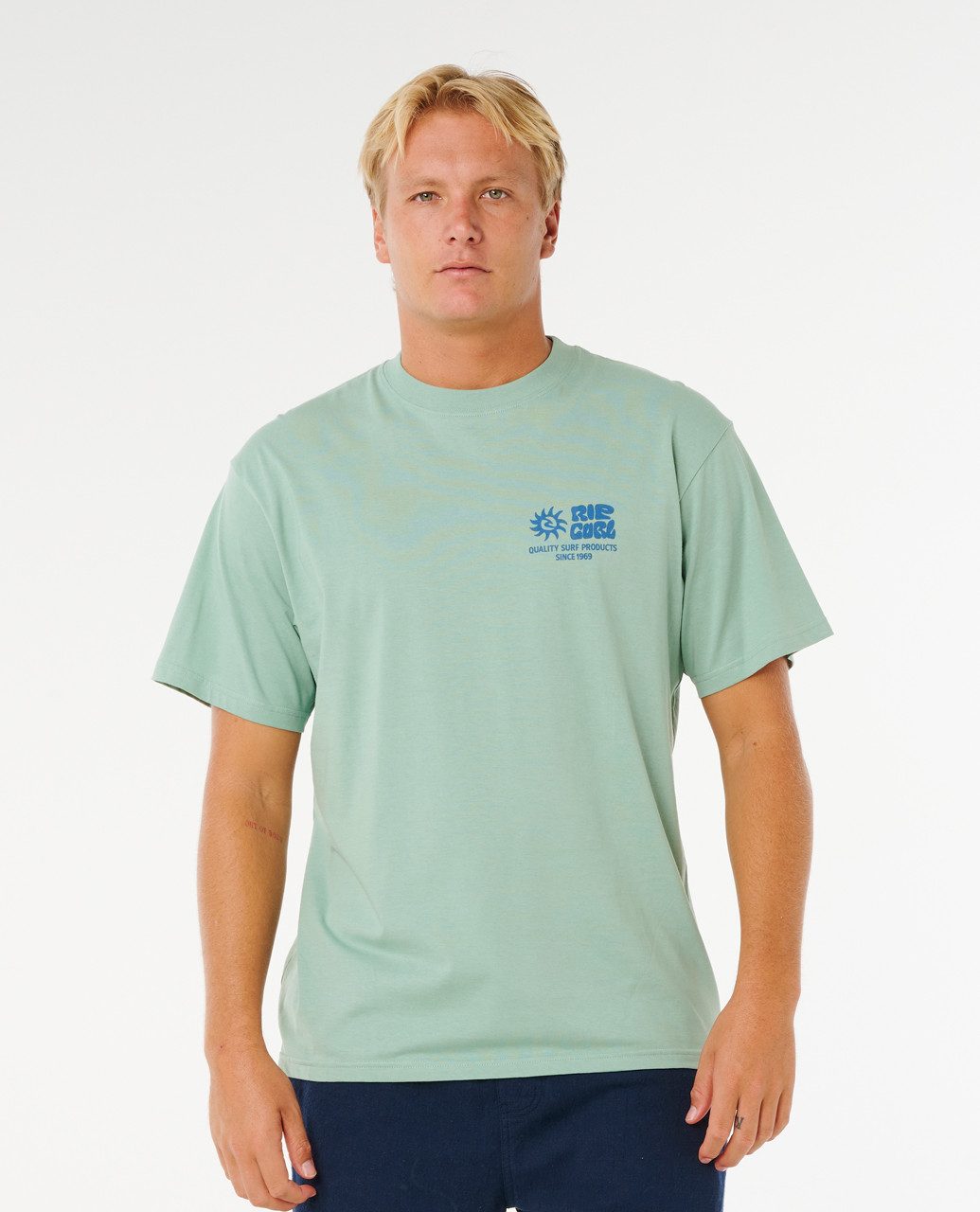 Rip Curl Print-Shirt Rip Curl Pacific Rinse Glass Off T-Shirt