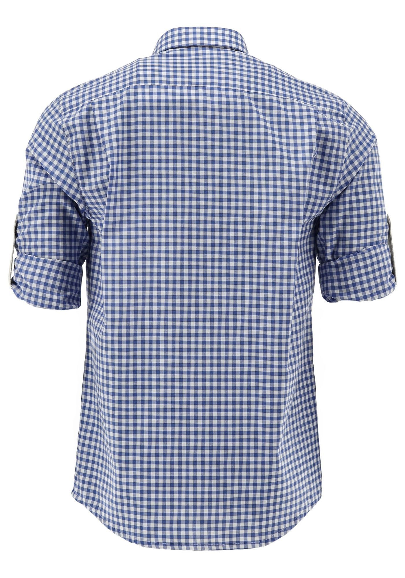 OS Trachten Trachtenhemd Ferumi Regular Fit, Liegekragen, Paspeltasche, Kre günstig online kaufen