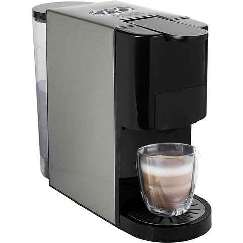 PRINCESS Kapsel-/Kaffeepadmaschine 249450, 4-in-1, Kapsel, Pads, Gemahlenen Kaffee, 1450 Watt