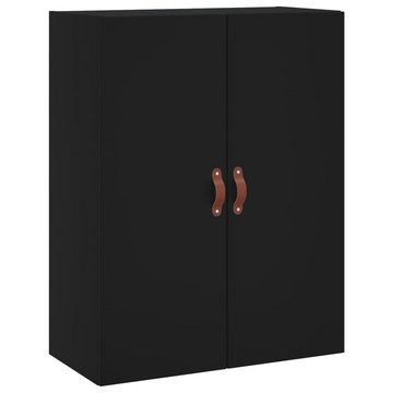 furnicato Sideboard Highboard Schwarz 69,5x34x180 cm Holzwerkstoff