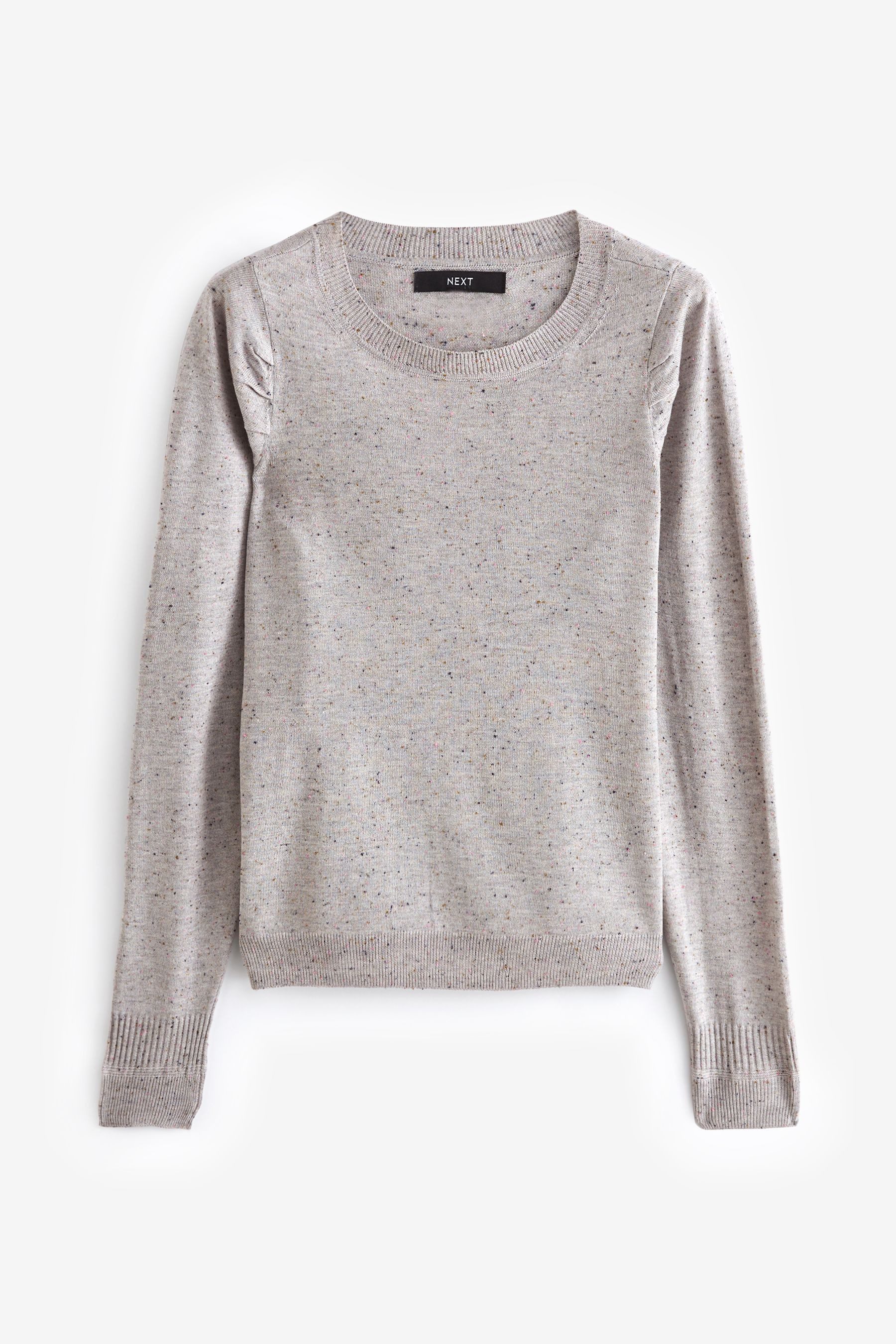 Next Rundhalspullover Langärmliger Pullover mit Rundhalsausschnitt günstig online kaufen