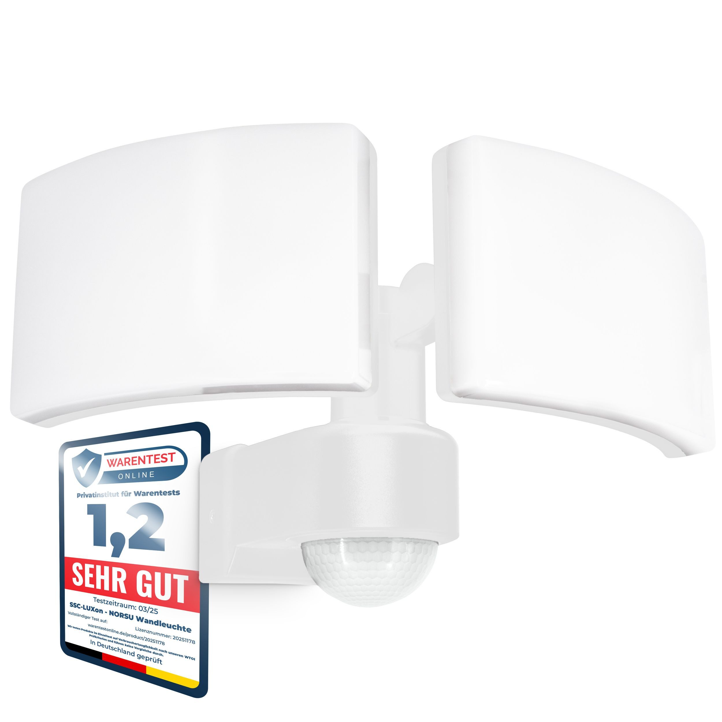 SSC-LUXon LED Außen-Wandleuchte NORSU weiße LED günstig online kaufen