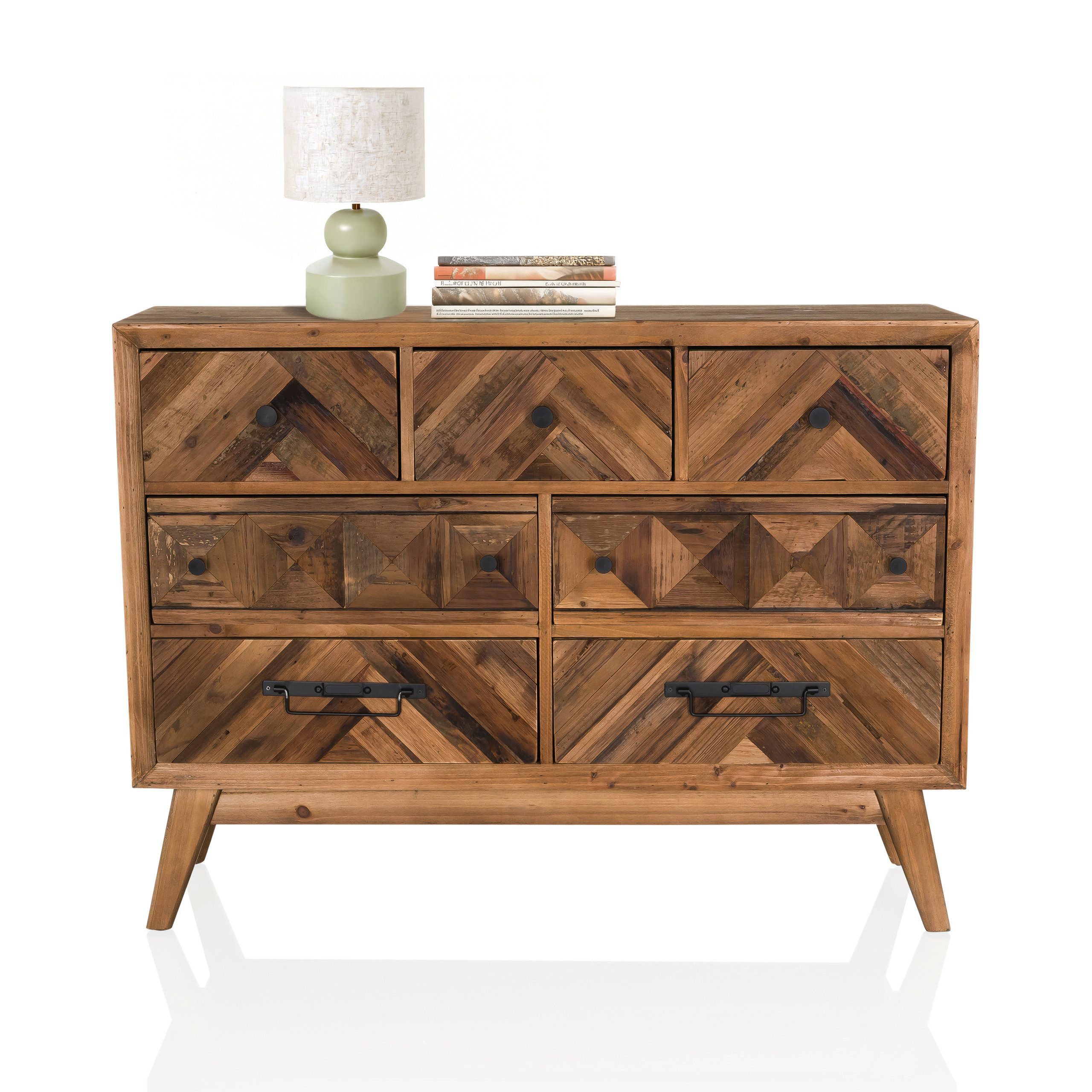 hjh LIVING Sideboard SANTJAGO WOOD XL Kommode H/B/T:, Kommode im Industrial günstig online kaufen