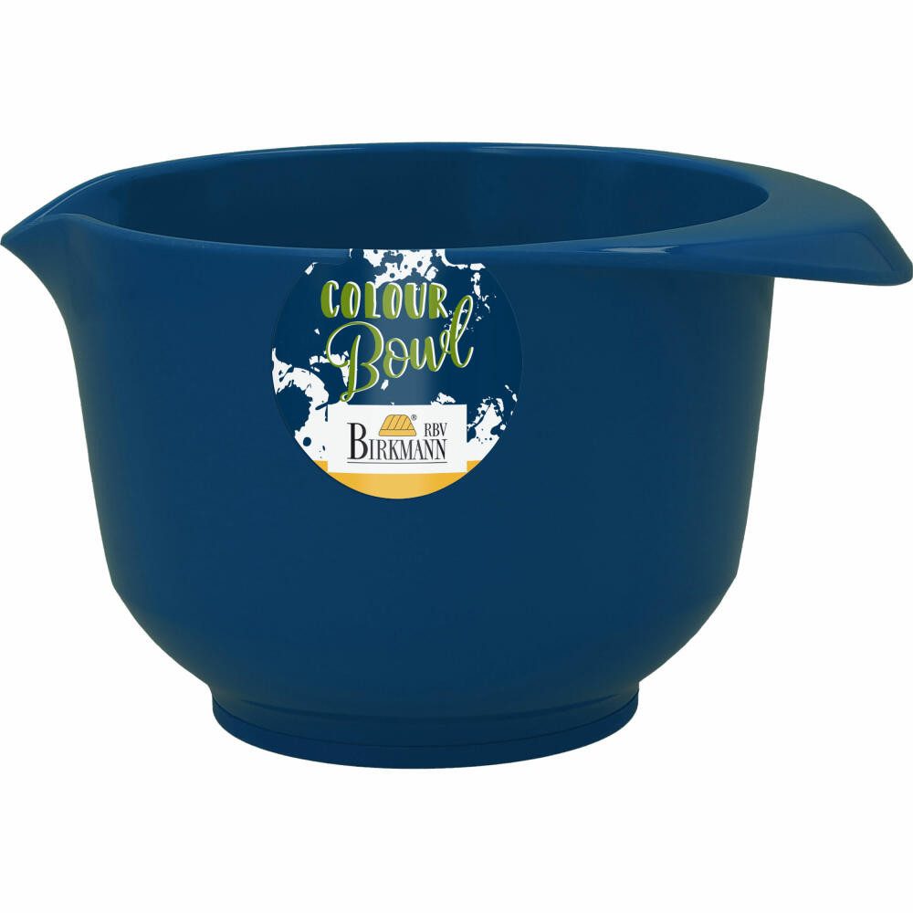 Birkmann Rührschüssel Colour Bowl Dunkelblau 750 ml, Kunststoff
