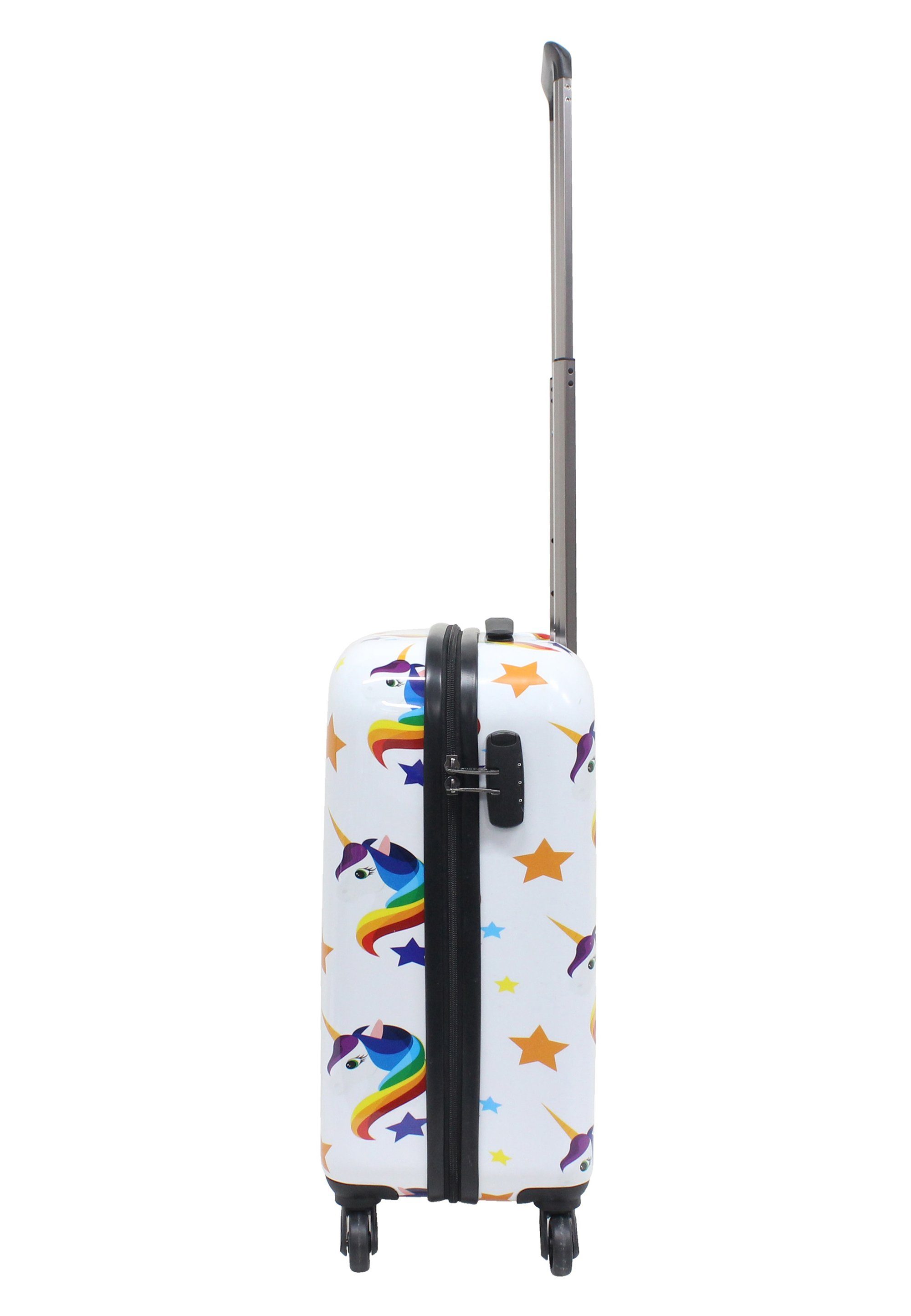 Saxoline® Koffer Unicorn, in tollem Einhorn-Design