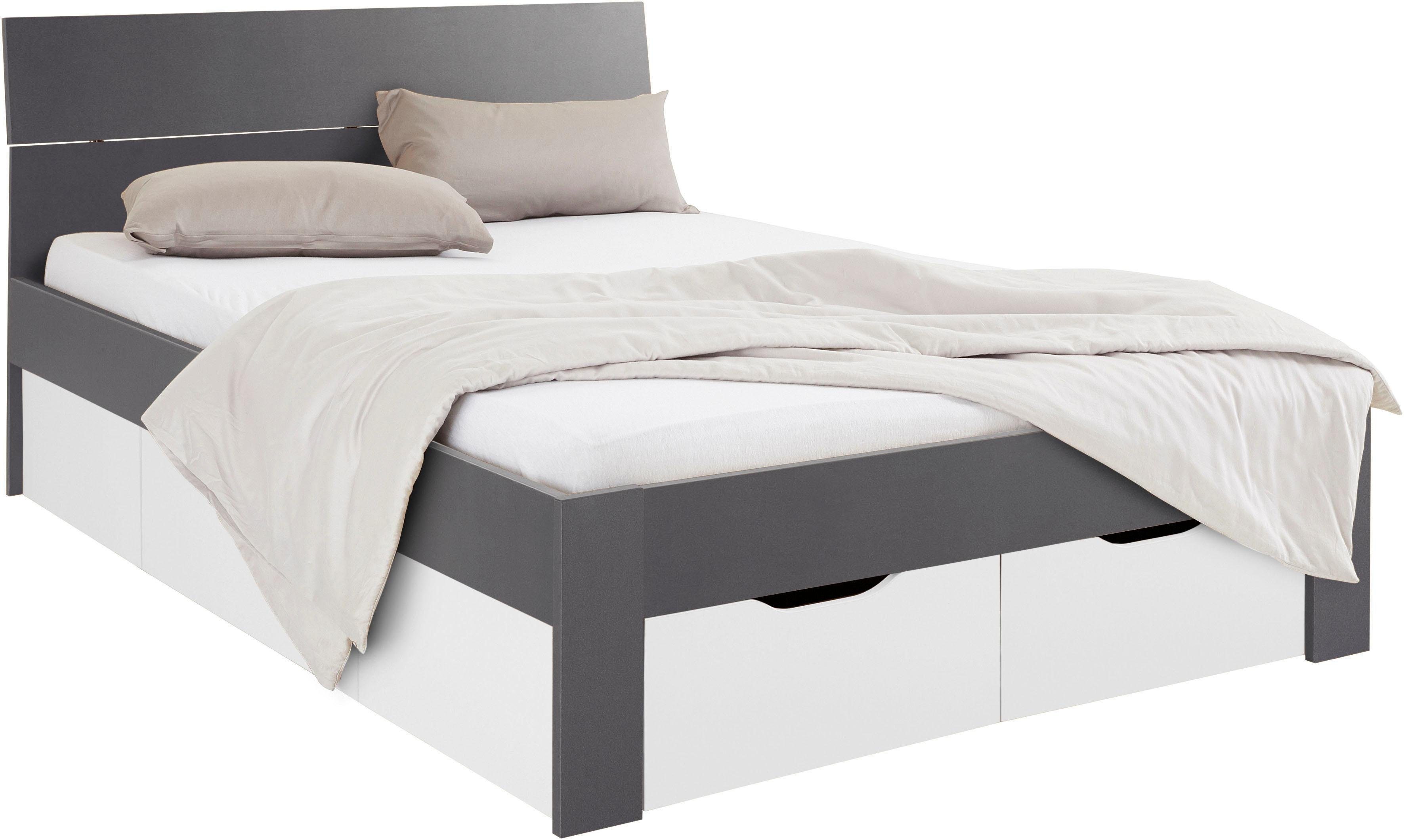 rauch Bett Einzelbett Doppelbett Stauraum FLEXX Breiten 90/140/180 cm, Einzelbett Doppelbett Stauraum FLEXX Breiten 90/140/180 cm