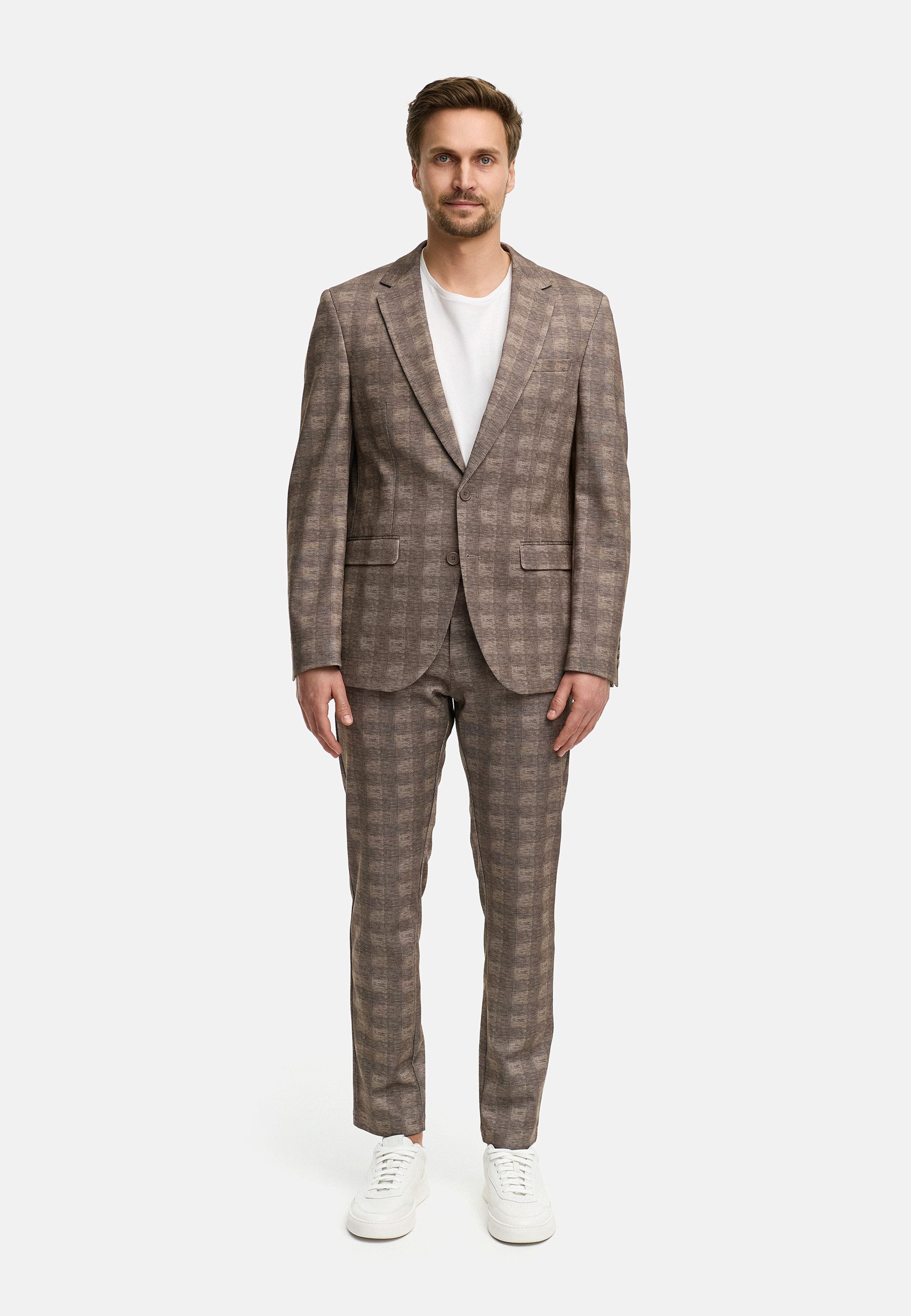 Jeff Anzug Herren JFLeo SET 2-Teiler Herrenanzug (2-tlg) 2-teiliges Set günstig online kaufen