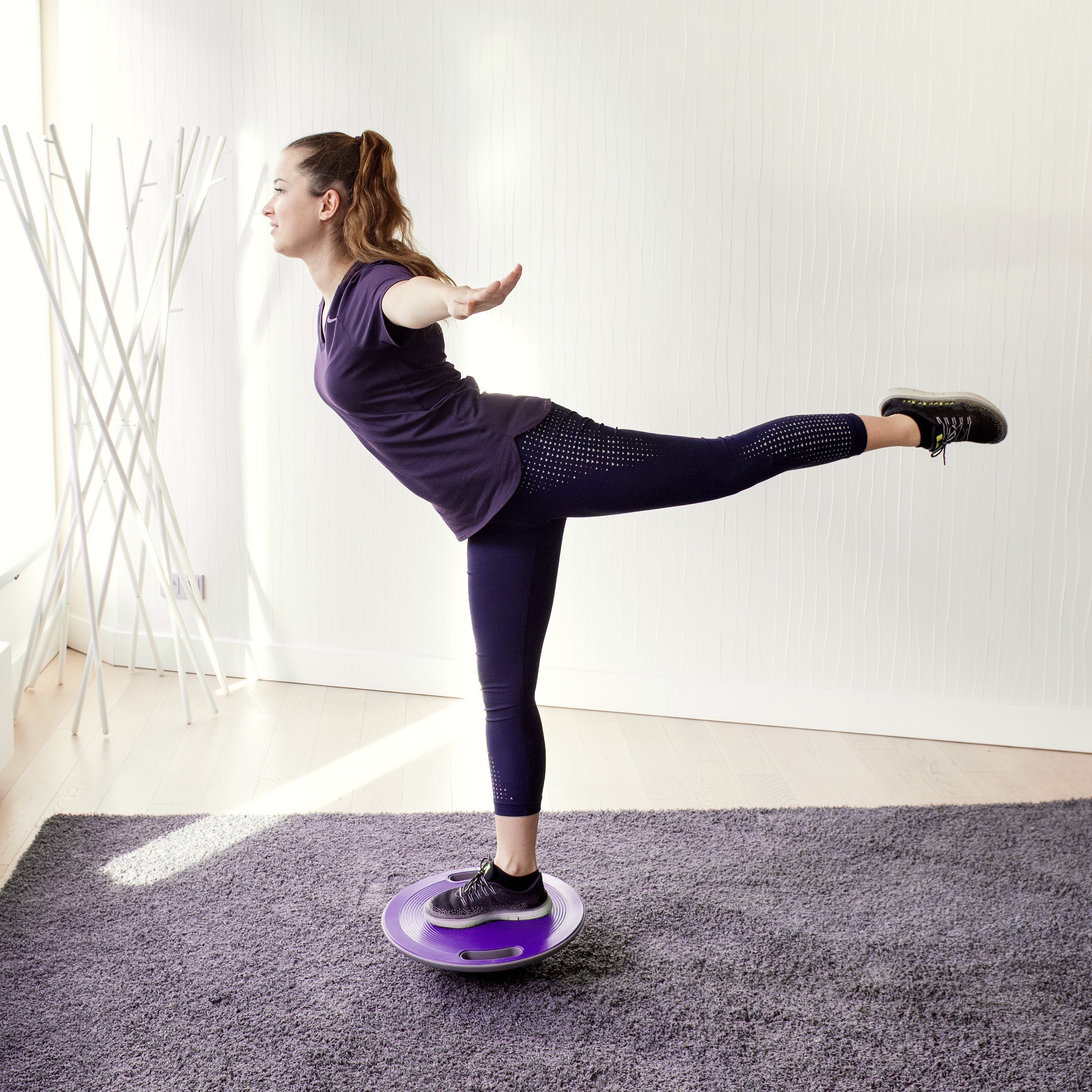 Balance Board Fitness Gym Balancebrett Therapiekreisel Yoga Wackelbrett Motorik 