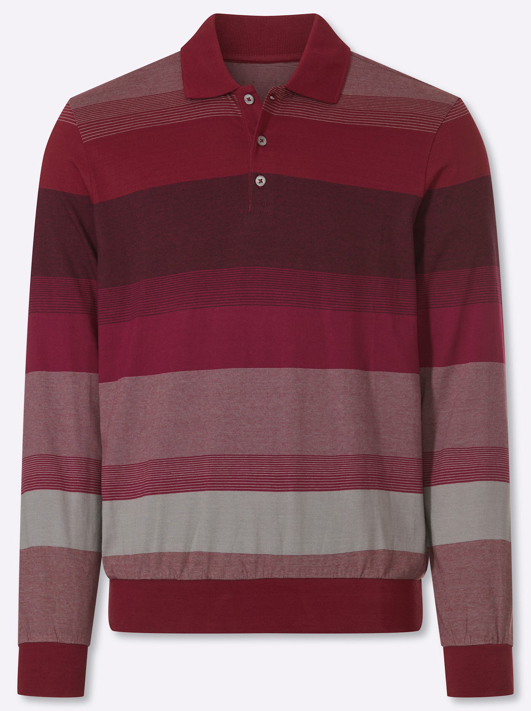 Witt T-Shirt Langarm-Poloshirt Langarm