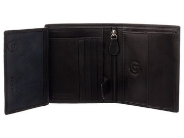 bugatti Geldbörse ALDO Scheintasche 49113901 wallet with flip schwarz (1-tlg), Hochformat