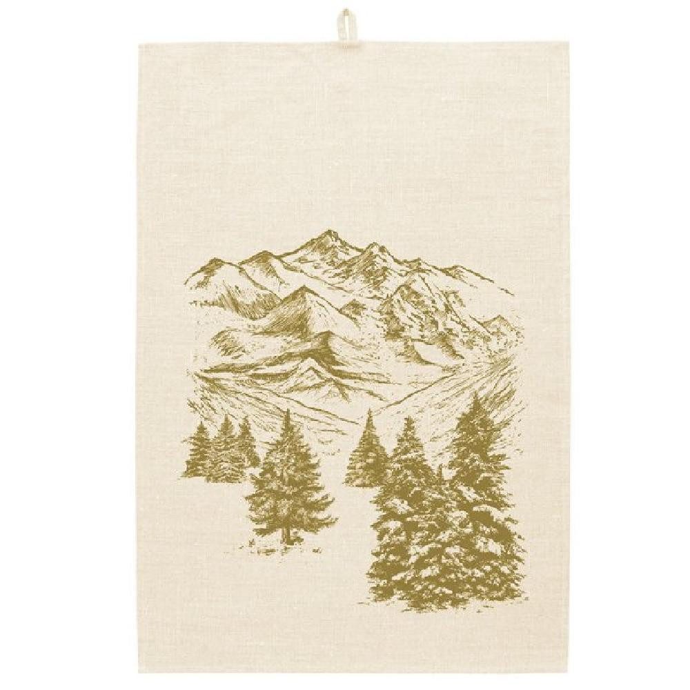Frohstoff Geschirrtuch Geschirrtuch Bergland Pine Olive