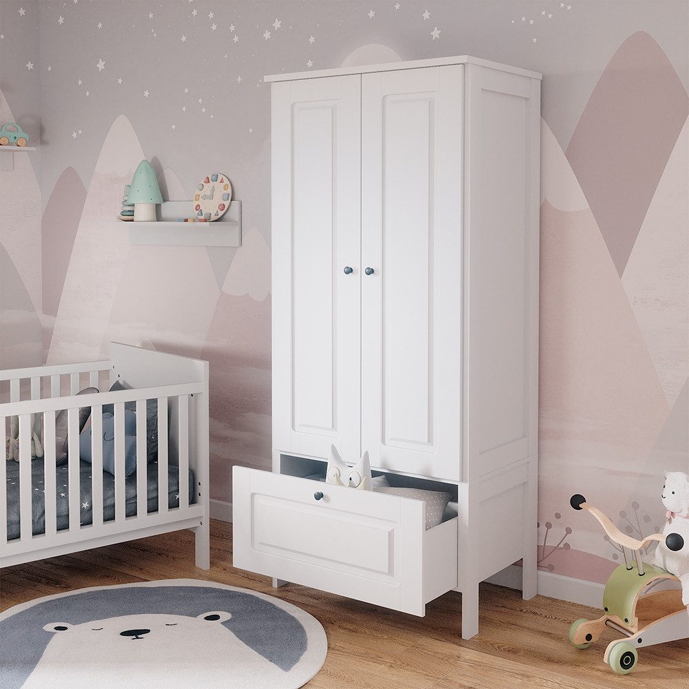 VitaliSpa® Kleiderschrank Ajaton, Weiß, 83.3 x 187 cm günstig online kaufen