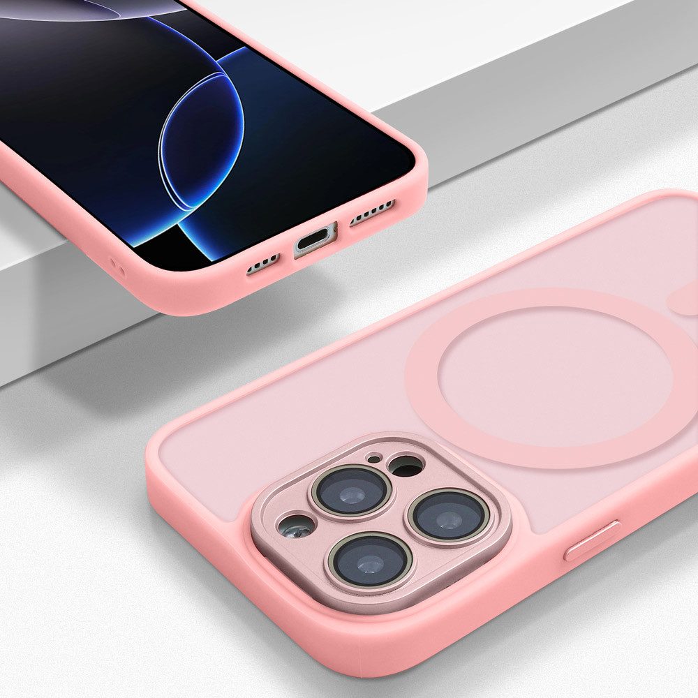 FITSU Handyhülle Schutzhülle für iPhone 16 Pro Hülle mit Kameraschutz Case Handyhülle 6,3 Zoll, Handy Case für iPhone 16 Pro Handyhülle, MagSafe kompatible Hülle