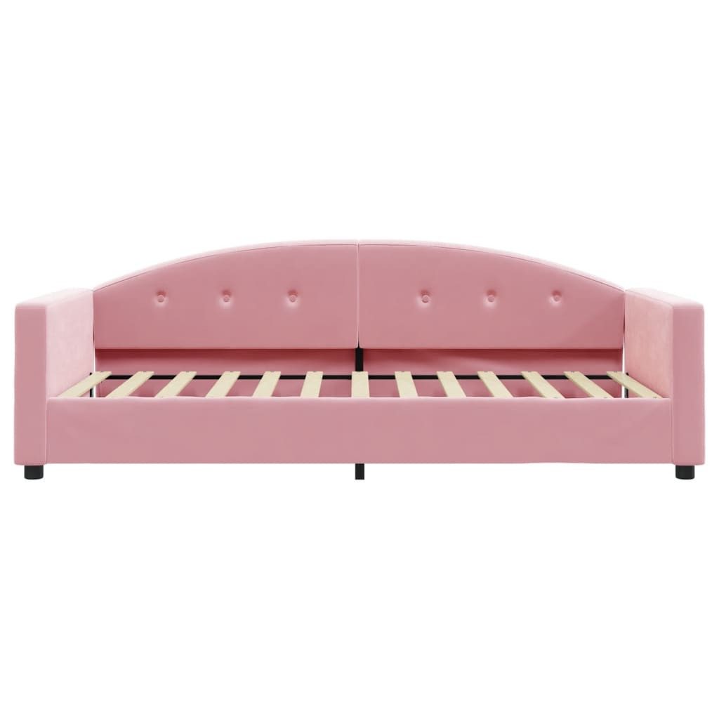 vidaXL Bett Tagesbett Rosa 90x200 cm günstig online kaufen