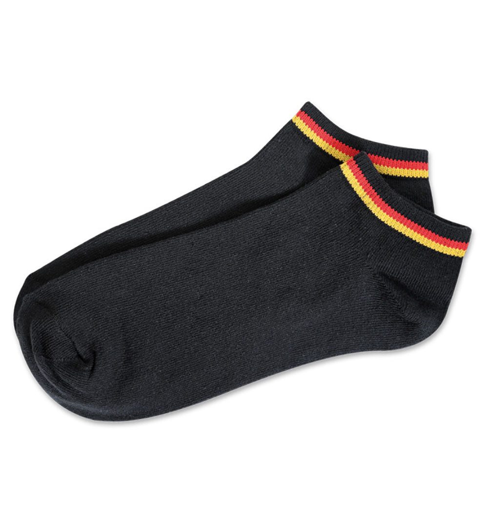 Fries Sneakersocken Deutschland Fußball Socken Sneaker WM EM Schwarz Weiß Grau 35 - 46 Hohe Qualität