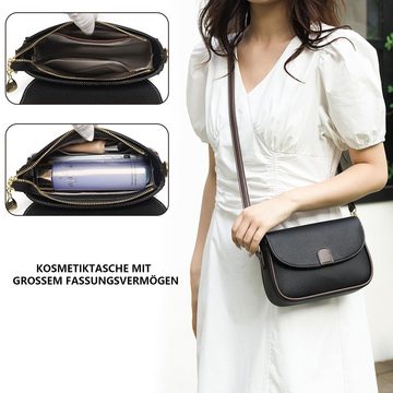 GelldG Umhängetasche Crossbody Bag Schultertasche Moderne Handtasche zum Umhängen Taschen