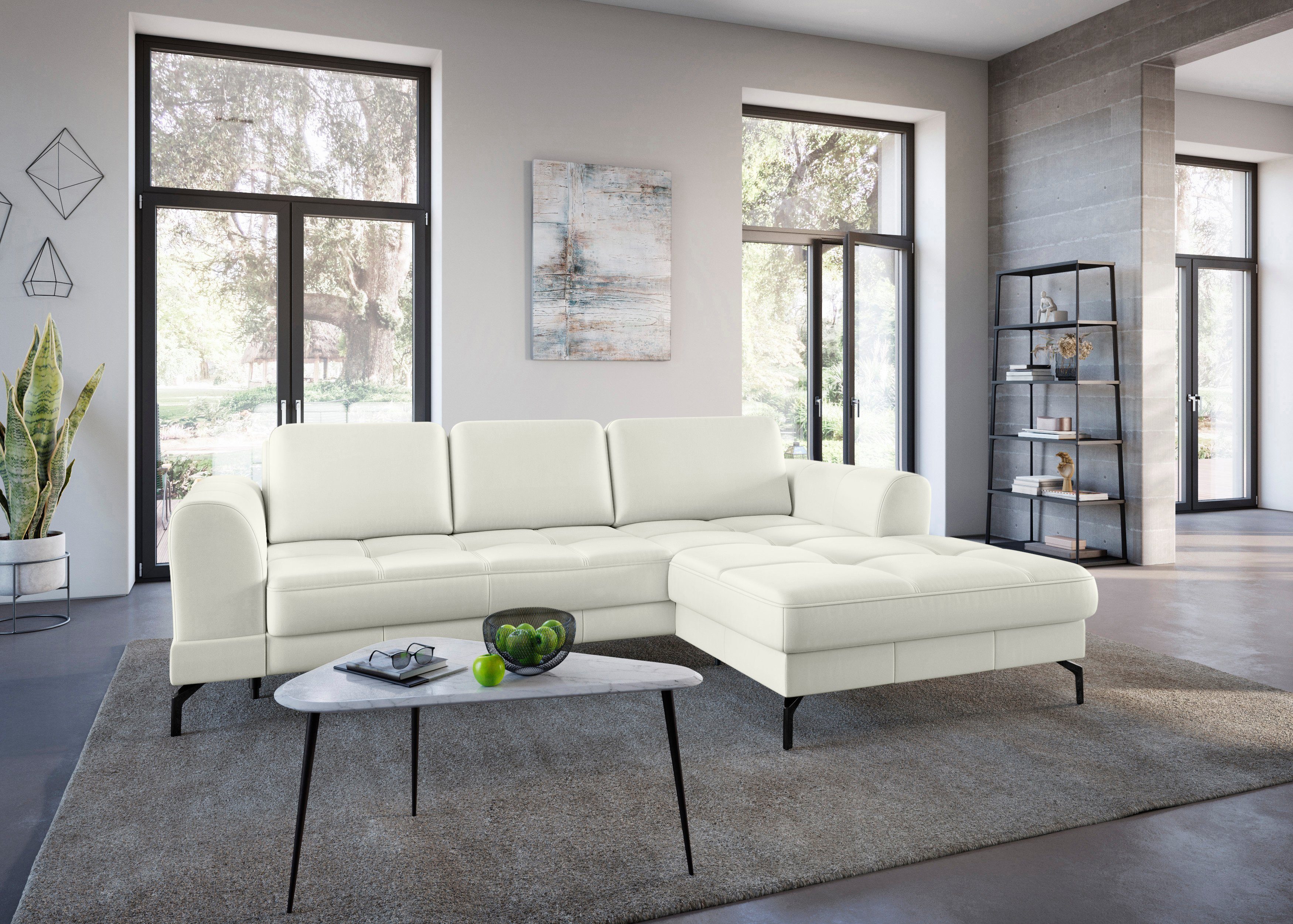 sit&more Ecksofa Bendigo L-Form, inklusive Sitztiefenverstellung, günstig online kaufen