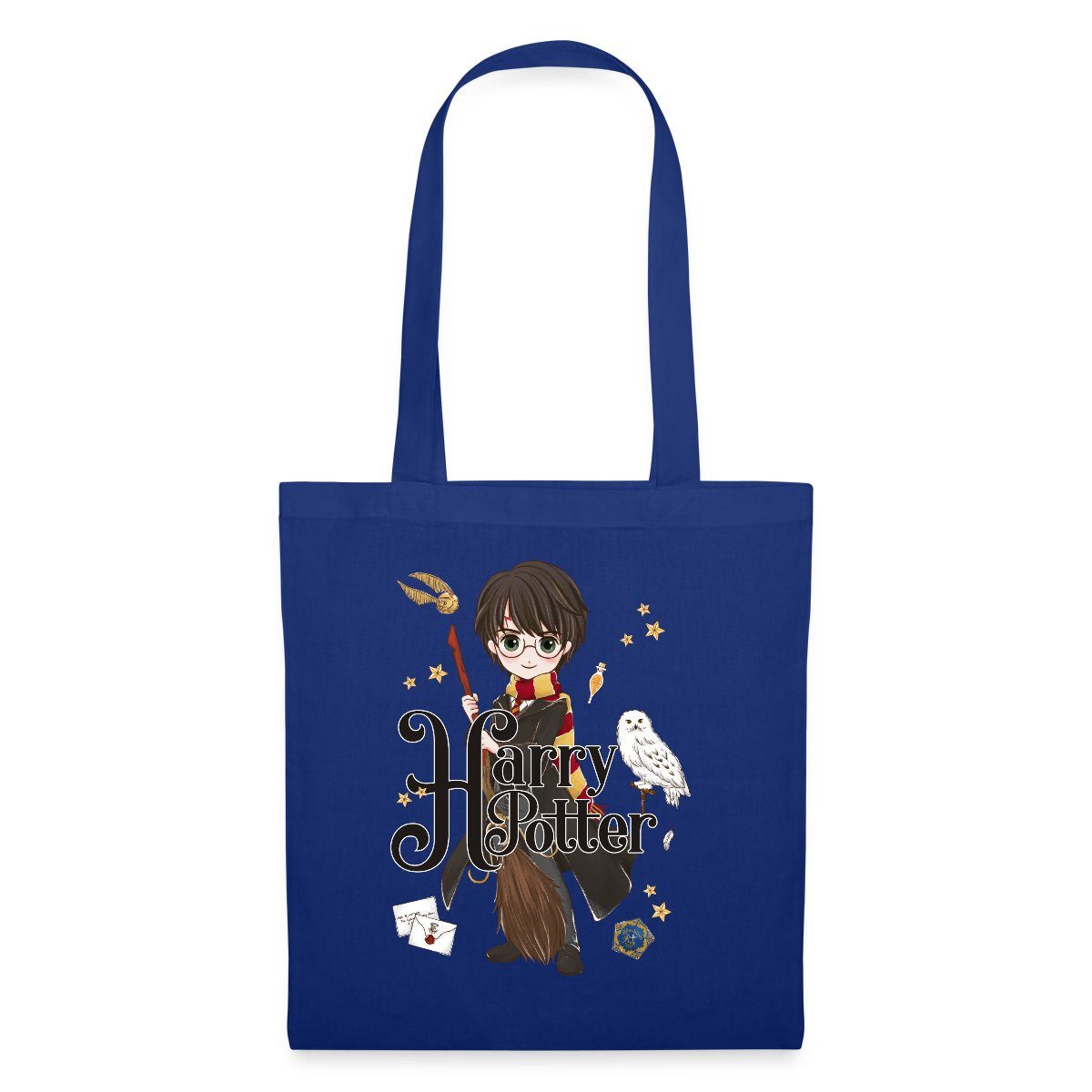 Henkeltasche Harry Potter Elemente Stoffbeutel