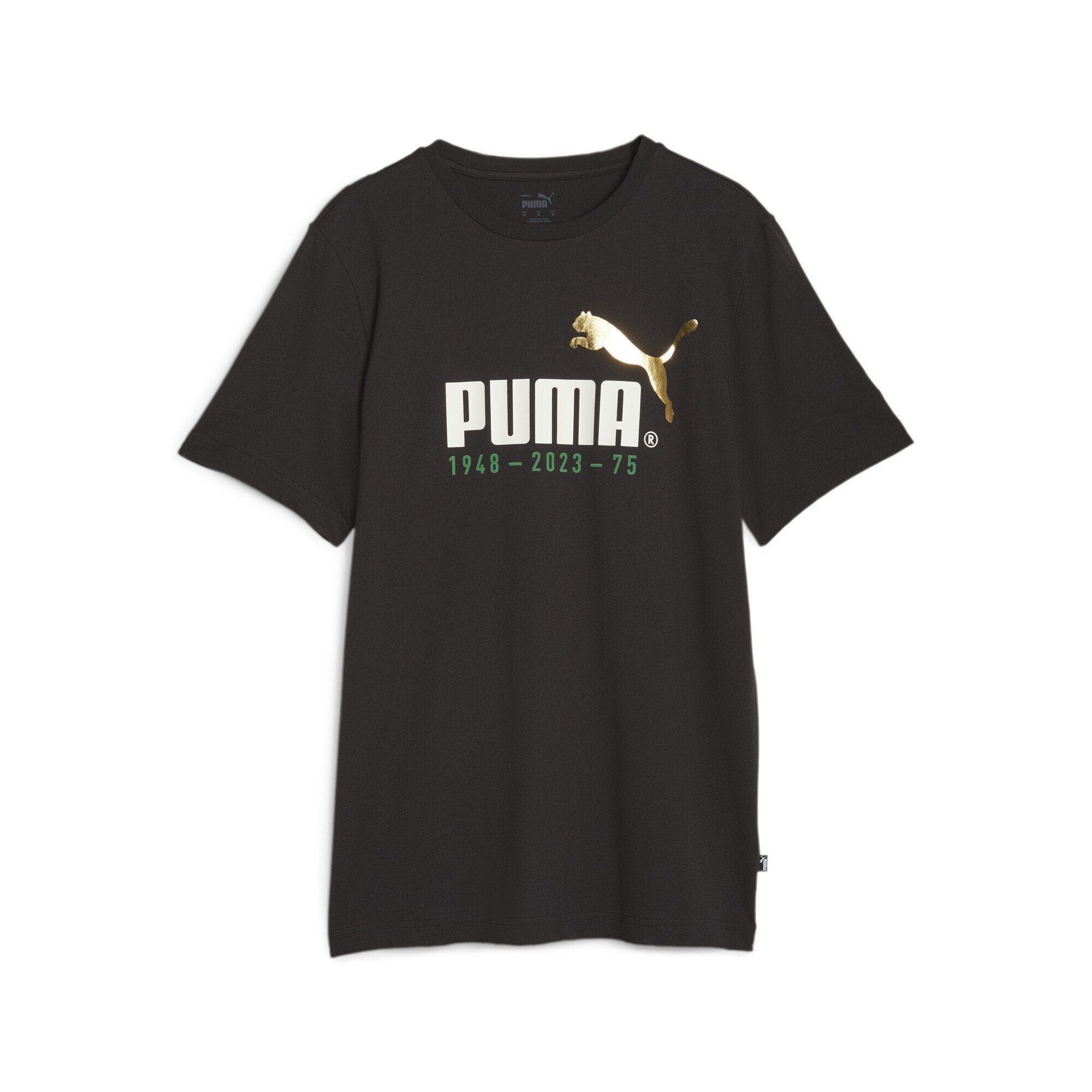 PUMA T-Shirt No. 1 Logo Celebration T-Shirt Herren Black