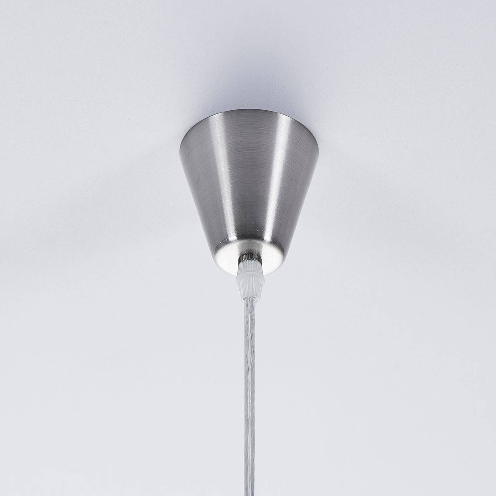 Lindby Hängeleuchte Marike, Glas Weiß IP20, 1 x 60 W