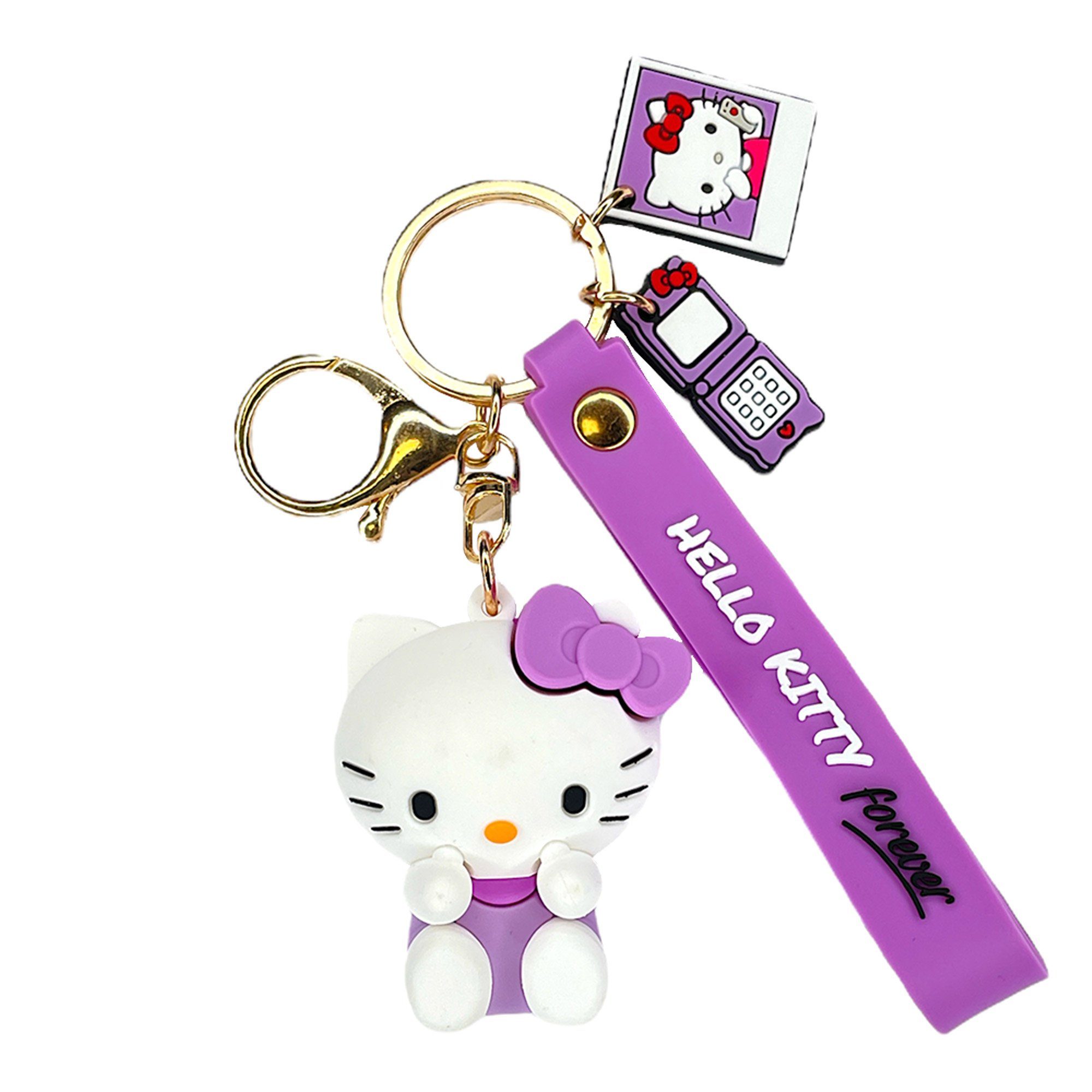 Take Care Schlüsselanhänger Hello Kitty Sanrio lila - Hello Kitty