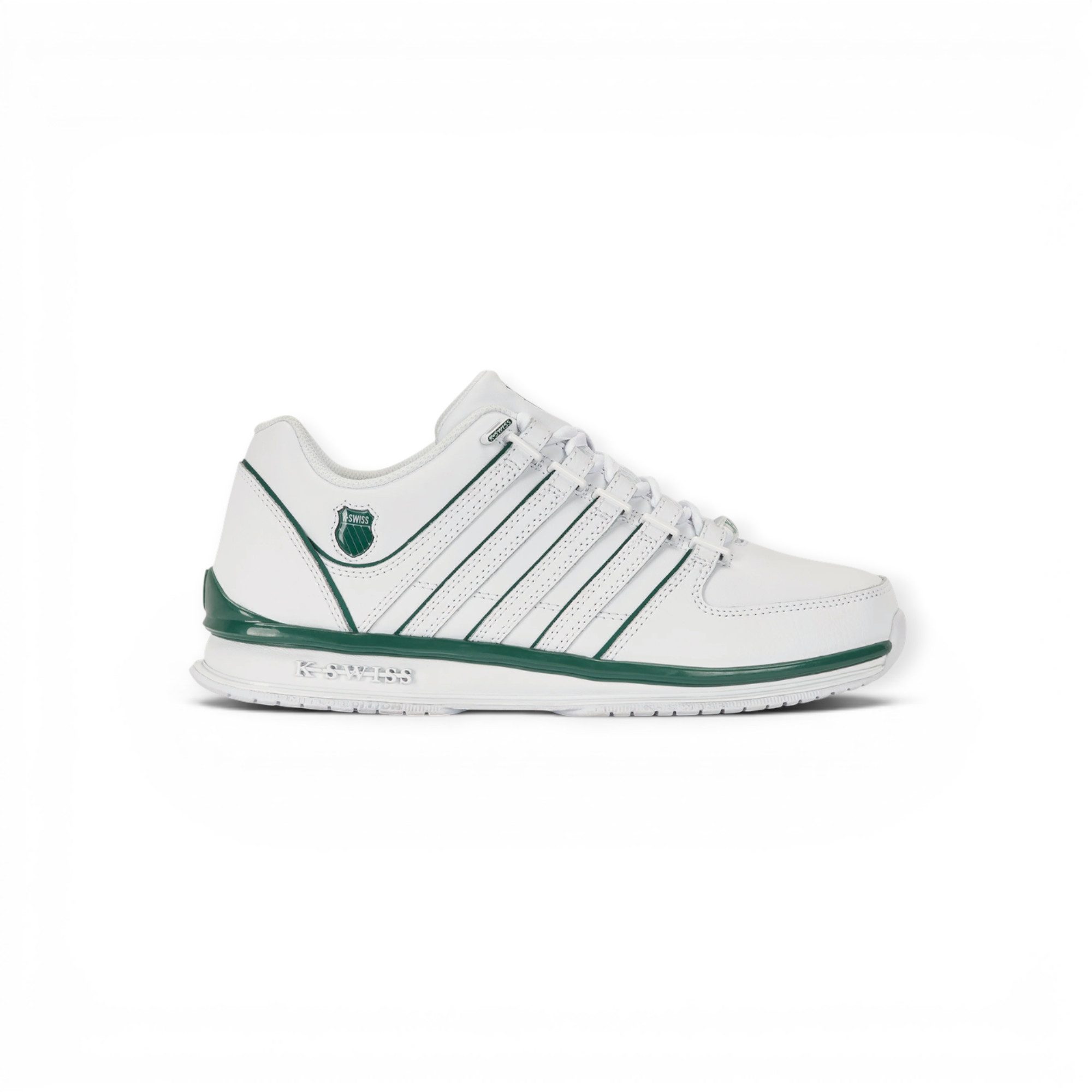 K-Swiss Rinzler Leder 2026 weiss/grün Herren Sneaker