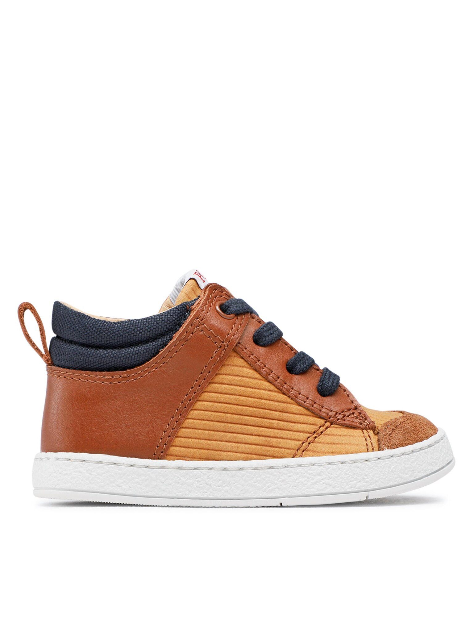 Pom d'Api Sneakers Mousse Zip Trek N1SICT0401 Camel/Marine Sneaker