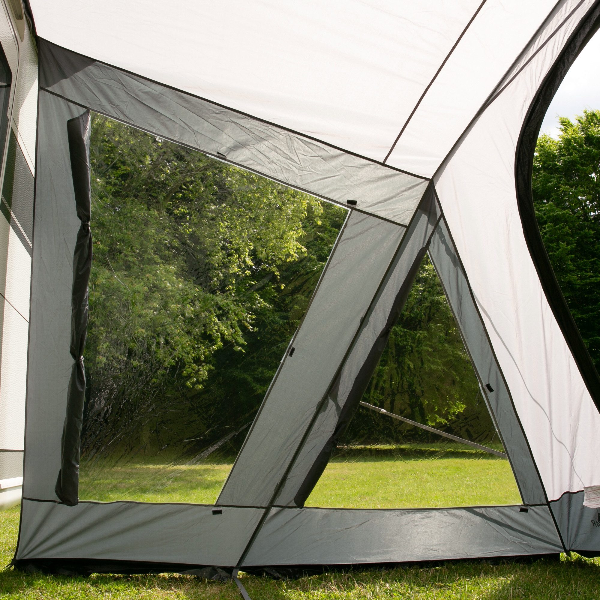 yourGEAR Vorzelt your GEAR Vorzelt Positano 330 - Wohnwagenvorzelt mit 4 Fenster UV 50+, Personen: 0