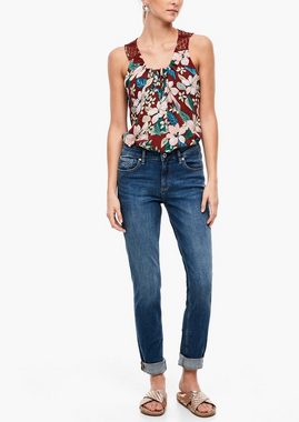 QS Slim-fit-Jeans QS by s.Oliver Jeans Catie mit Slim Leg (1-tlg) Nicht Vorhanden