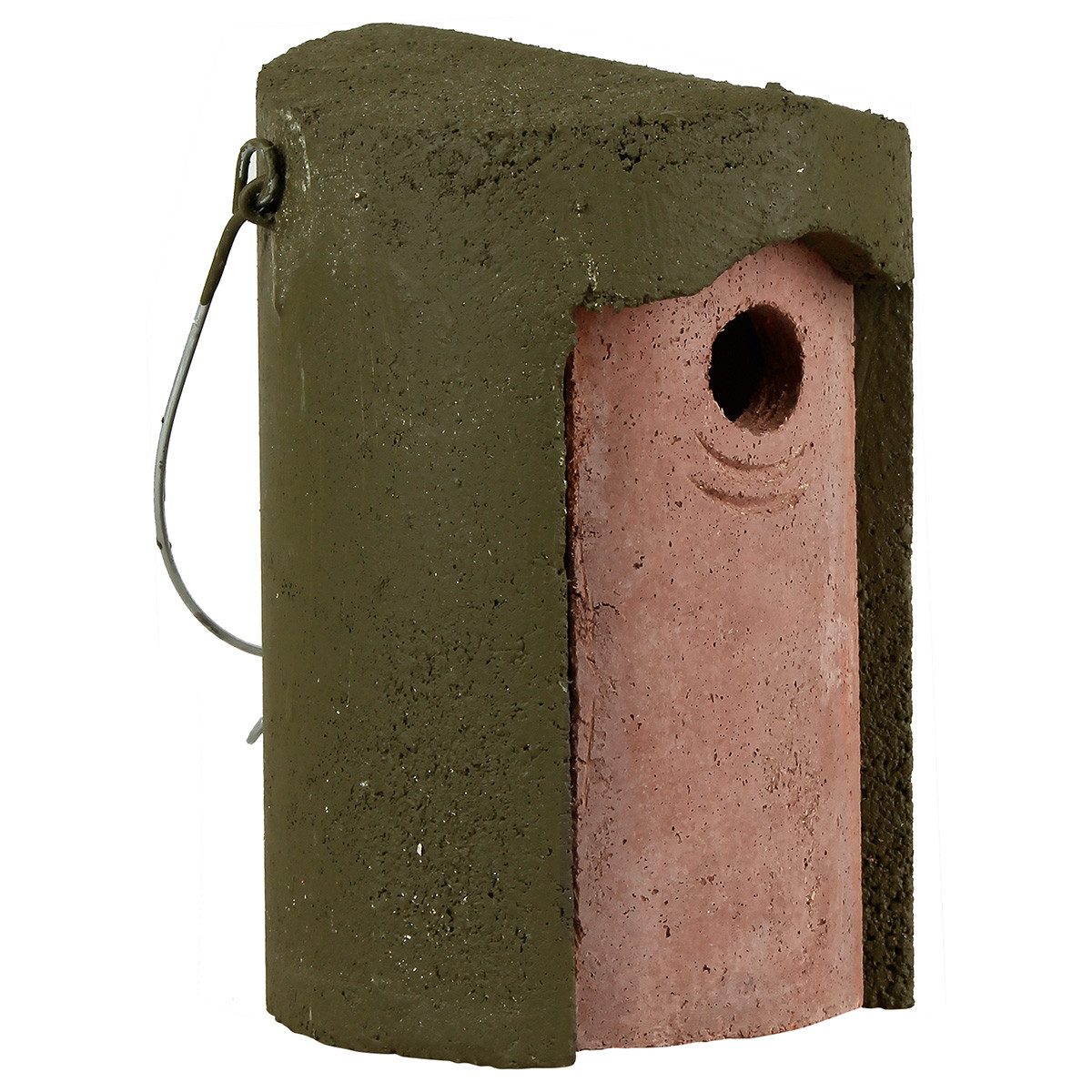 Nistkasten Erdtmanns Schwegler 102 Nisthöhle, Einflugloch 32 mm, aus Holzbeton