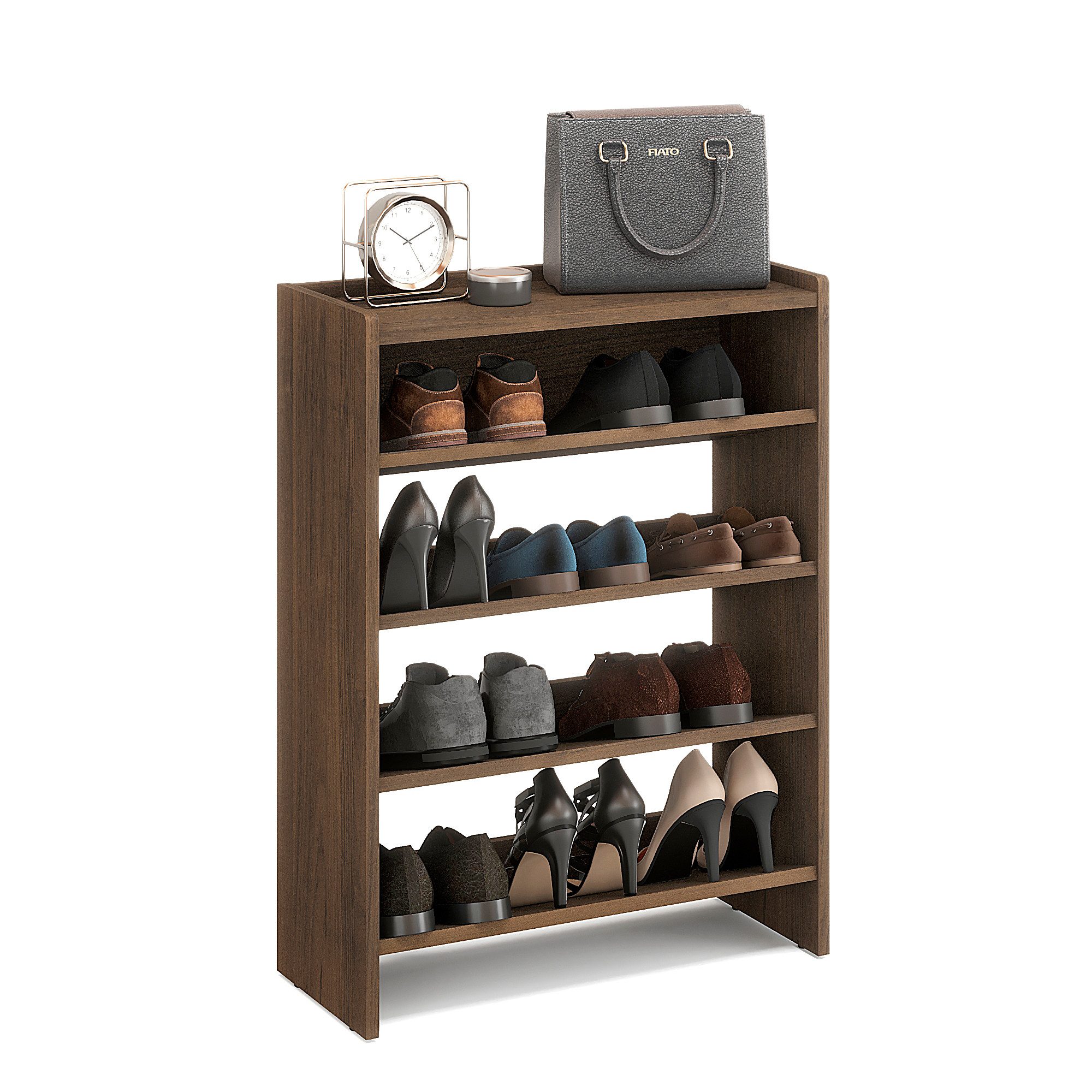 KOMTO Schuhregal Elexis 4 Schmal - günstig online kaufen