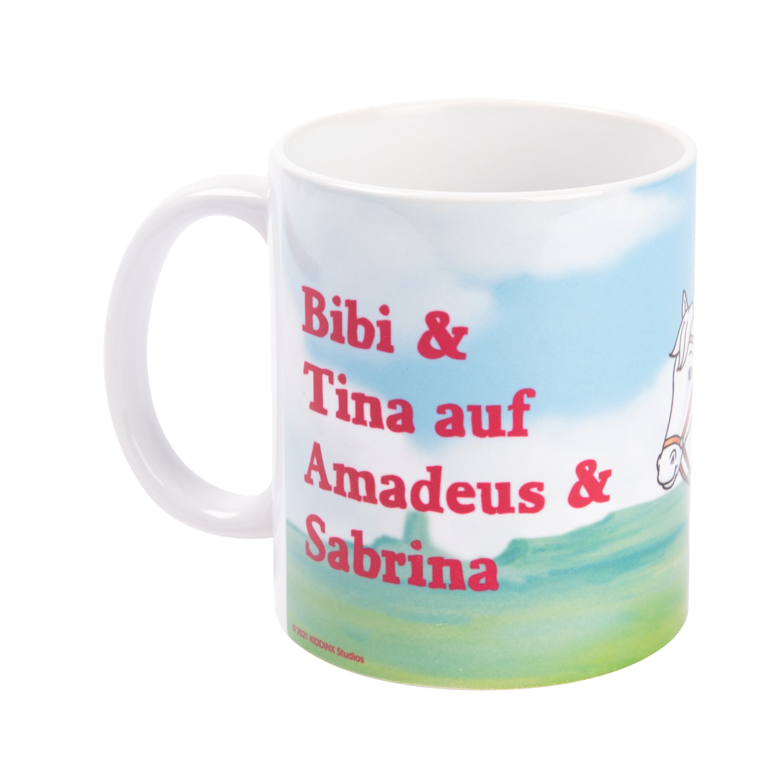 United Labels® Bibi ml, Tasse Amadeus - Sabrina Tina & Bibi Tina 320 & auf Keramik & Tasse